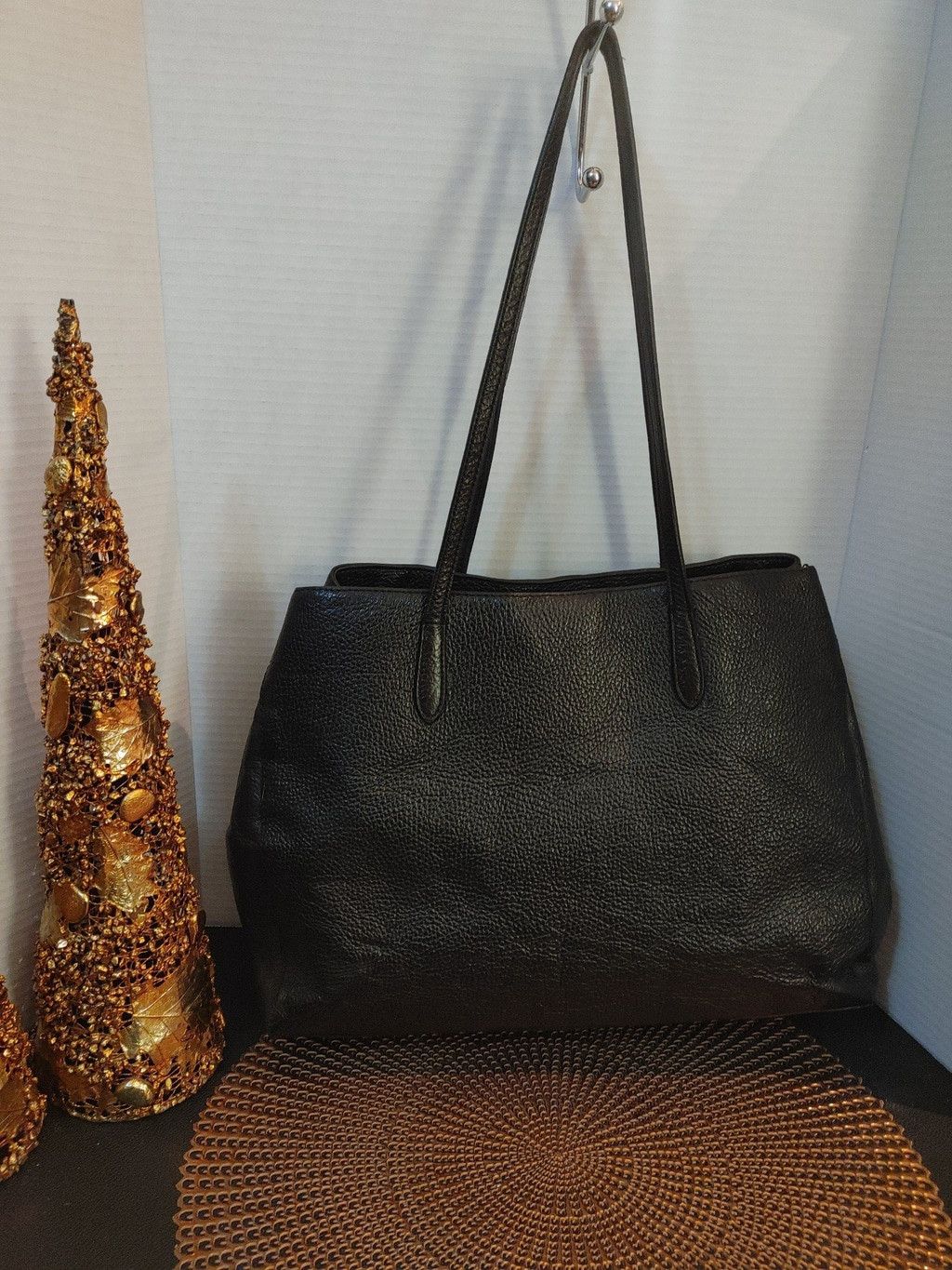 Banana Republic Banana Republic Leather Tote Size ONE SIZE - 3 Thumbnail