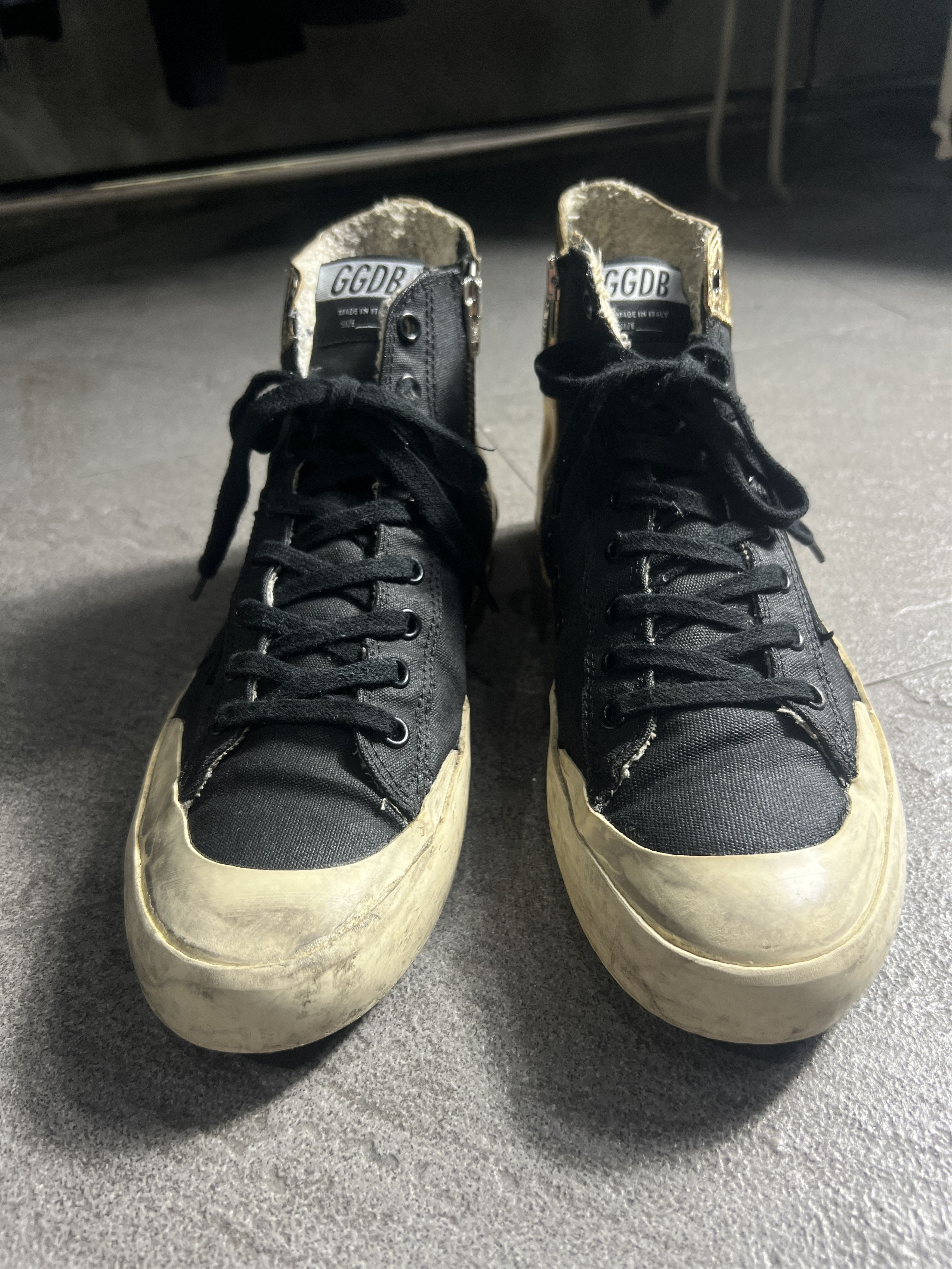 Golden Goose Golden Goose Francy High Gold Records EDT Size 40 Size US 7 / EU 40 - 3 Thumbnail