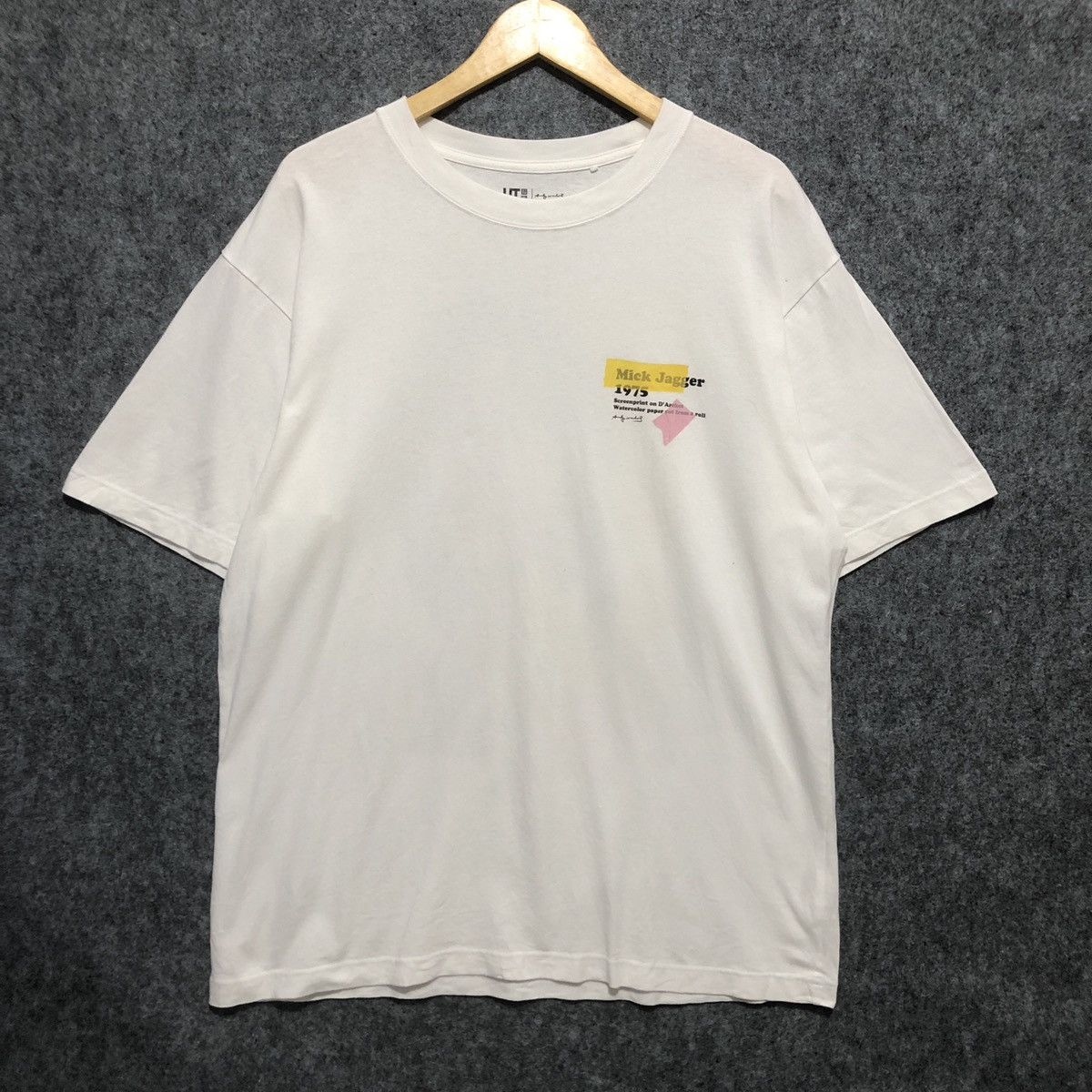 Andy Warhol × Uniqlo Uniqlo x Andy Warhol Mick Jagger T-Shirt Size US L / EU 52-54 / 3 - 4 Thumbnail
