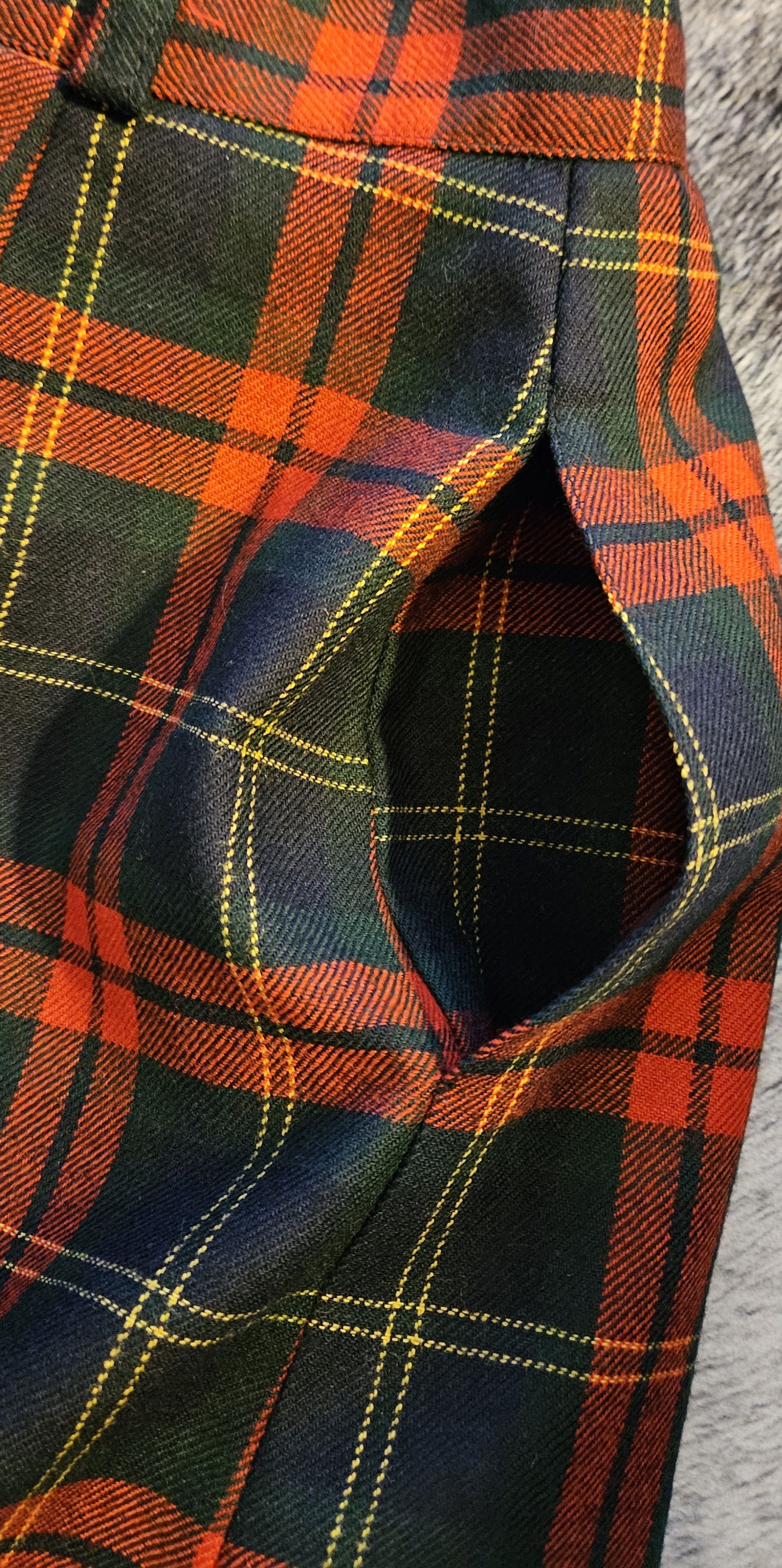 L.L. Bean Vintage L.L.Bean red plaid midi skirt Size 36" / US 14 / IT 50 - 6 Thumbnail