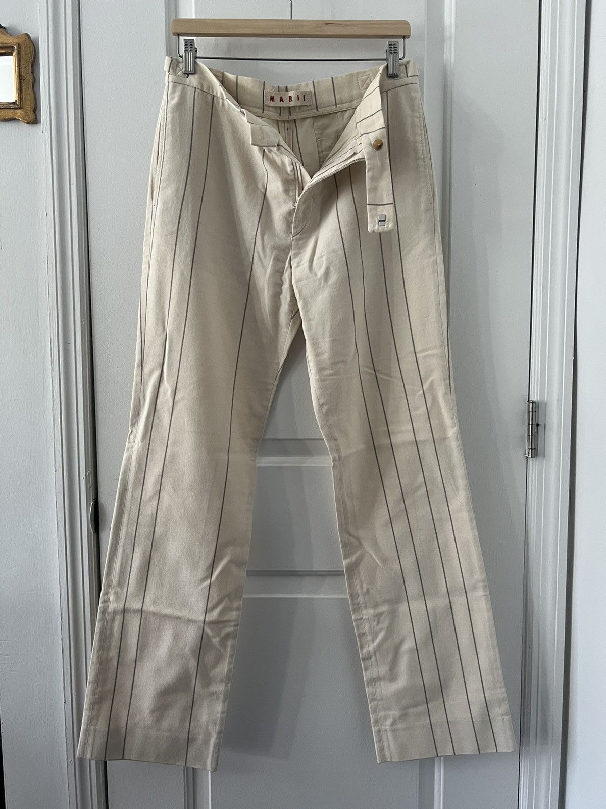 Marni Marni striped pants Size US 33 - 1 Thumbnail