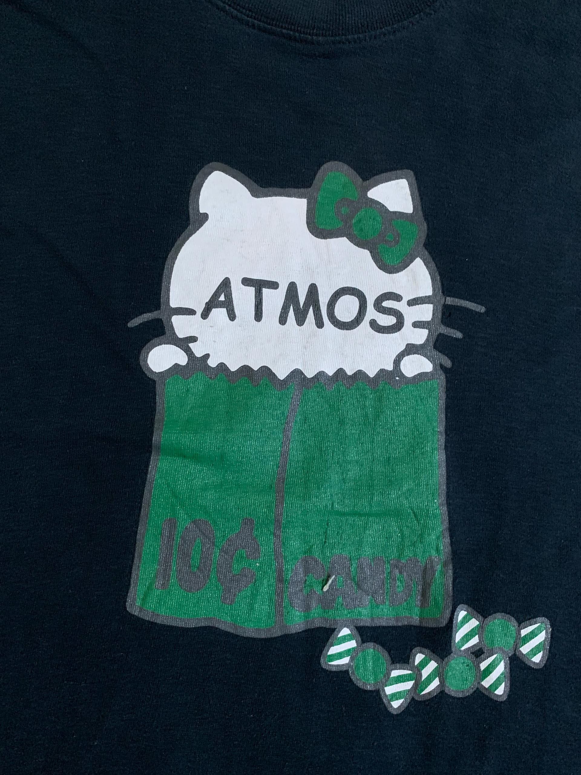 Anime Hello kitty X Atmos Japan Rare Collectible Tshirt Size US L / EU 52-54 / 3 - 8 Thumbnail