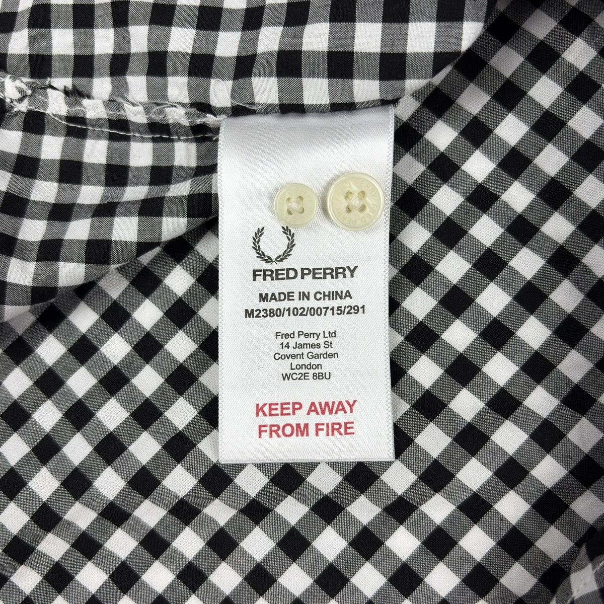 Fred Perry Fred Perry Shirt Short Sleeve Size US M / EU 48-50 / 2 - 9 Thumbnail