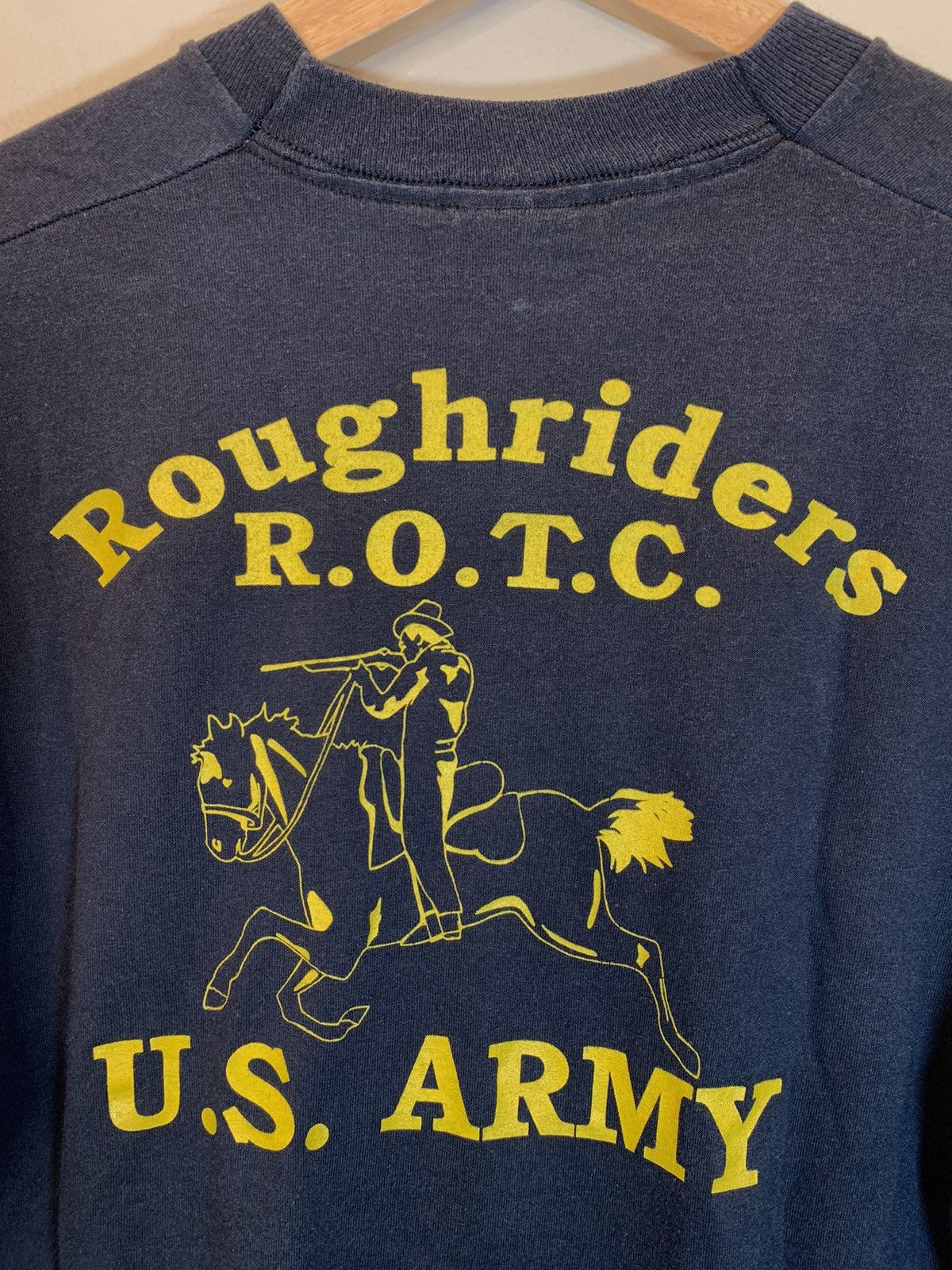 Other *RARE* Vintage 80’s US Army RoughRiders Battalion ROTC Shirt Size US L / EU 52-54 / 3 - 3 Thumbnail