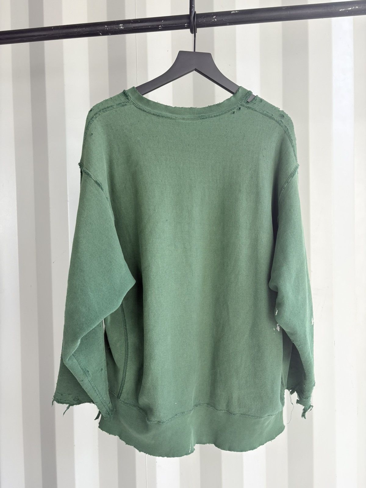 Vintage Illinois Thrashed Distressed Faded Sweatshirt Grunge Size US XL / EU 56 / 4 - 4 Thumbnail