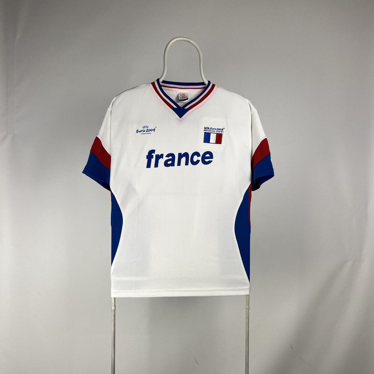 Other FRANCE UEFA EURO 2004 Futbol Football Soccer Shirt Jersey Size US L / EU 52-54 / 3 - 1 Thumbnail