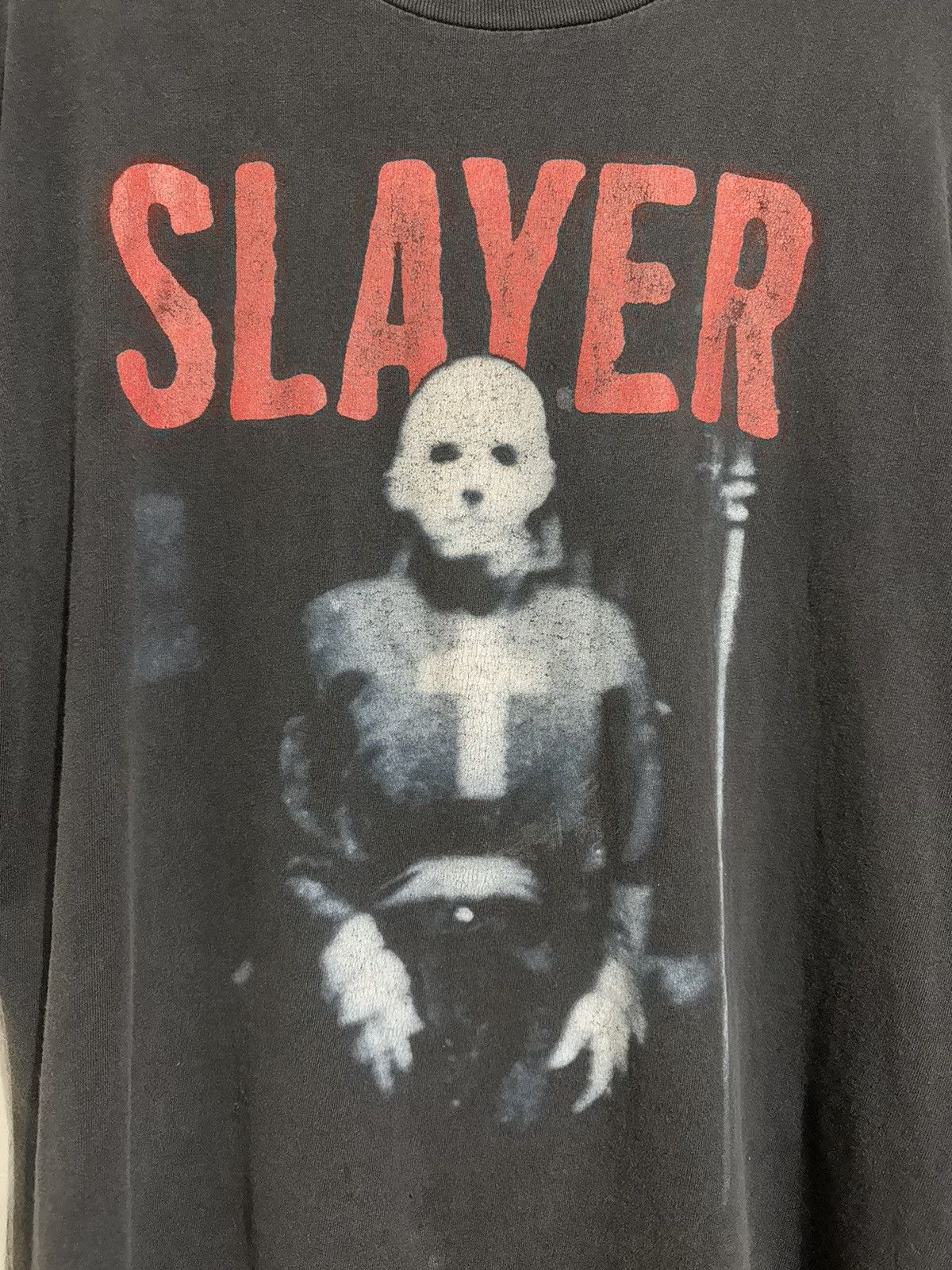 Slayer × Vintage Vintage 90s Slayer Diablous in Musica 1998 Size US L / EU 52-54 / 3 - 4 Thumbnail