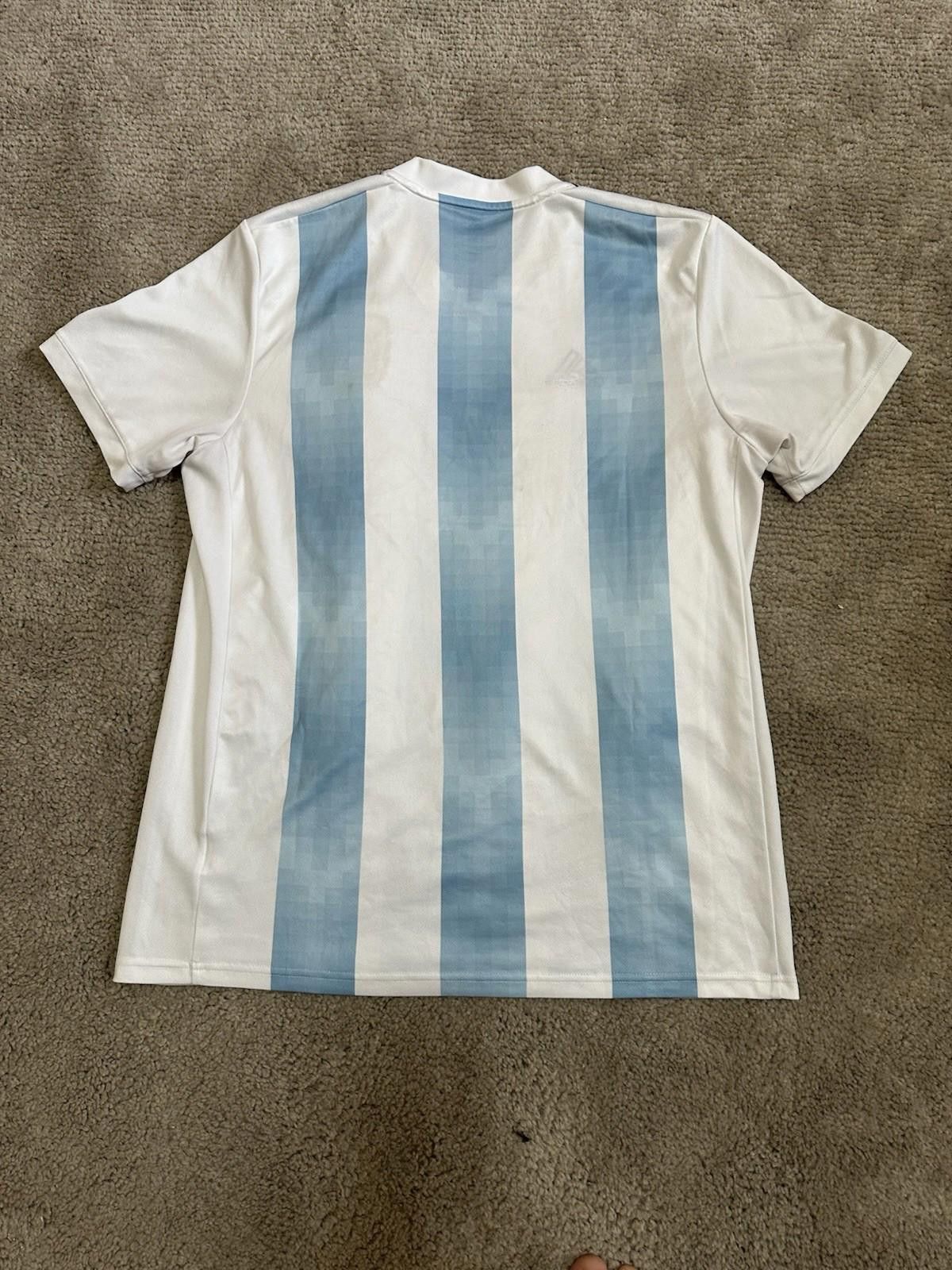 Adidas Adidas Argentina 2017/18 Football Shirt Soccer Jersey S Size US L / EU 52-54 / 3 - 9 Thumbnail