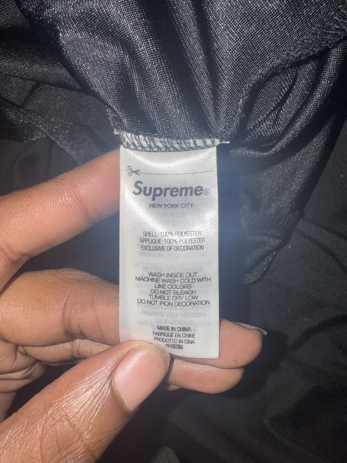 Supreme Supreme Star Football Jersey Black FW24 Size US XL / EU 56 / 4 - 6 Thumbnail