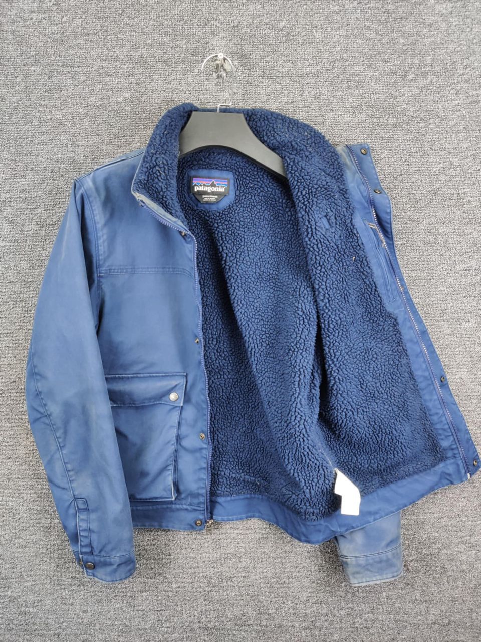 Patagonia Vintage Patagonia Maple Grove Sherpa Canvas Jacket Size US S / EU 44-46 / 1 - 7 Thumbnail