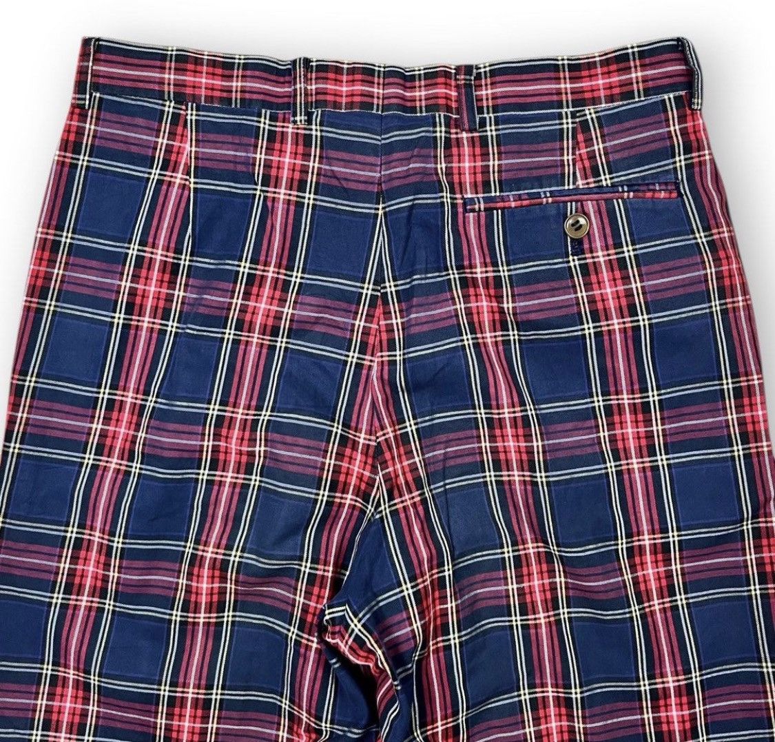 Kenzo Vtg Kenzo tartan trousers pants Size US 29 - 3 Thumbnail