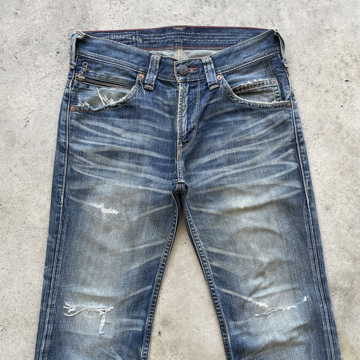 Levi's W33x30.5💥 Vintage Levi’s 502 Faded Jeans Denim Pants Size US 33 - 4 Thumbnail