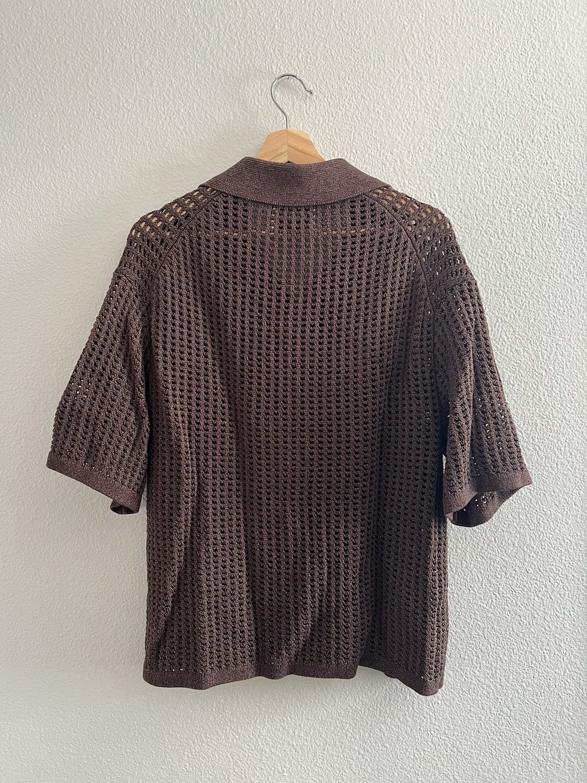 Nanushka Nanushka Knit Polo Brown Size US S / EU 44-46 / 1 - 2 Thumbnail