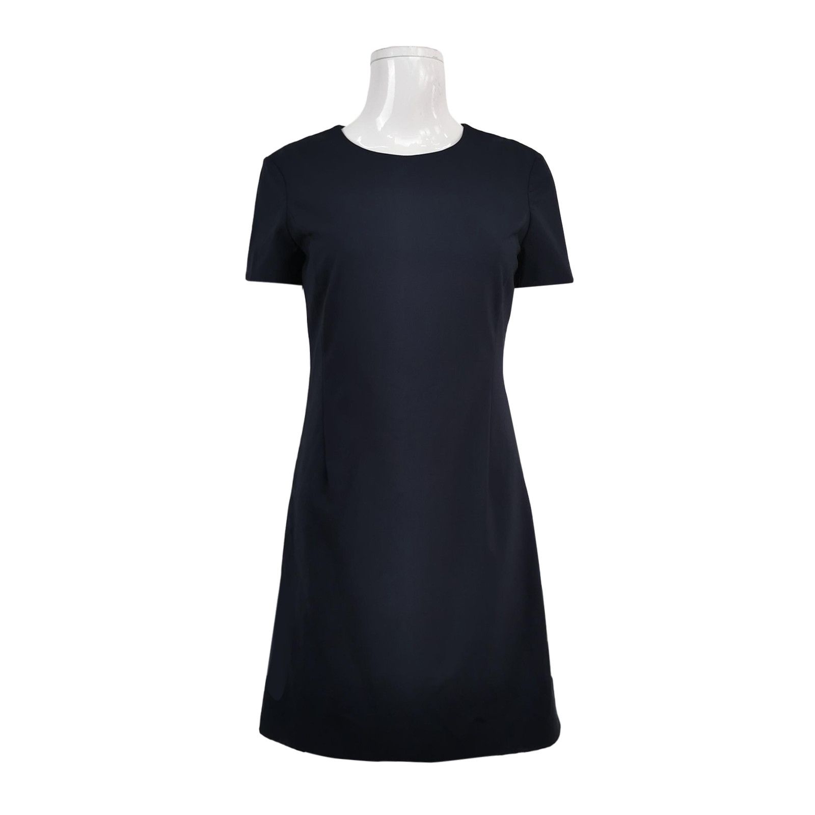 Theory Theory Wool Blend Round Neck Mini Dress Size 2 Size XS / US 0-2 / IT 36-38 - 1 Thumbnail