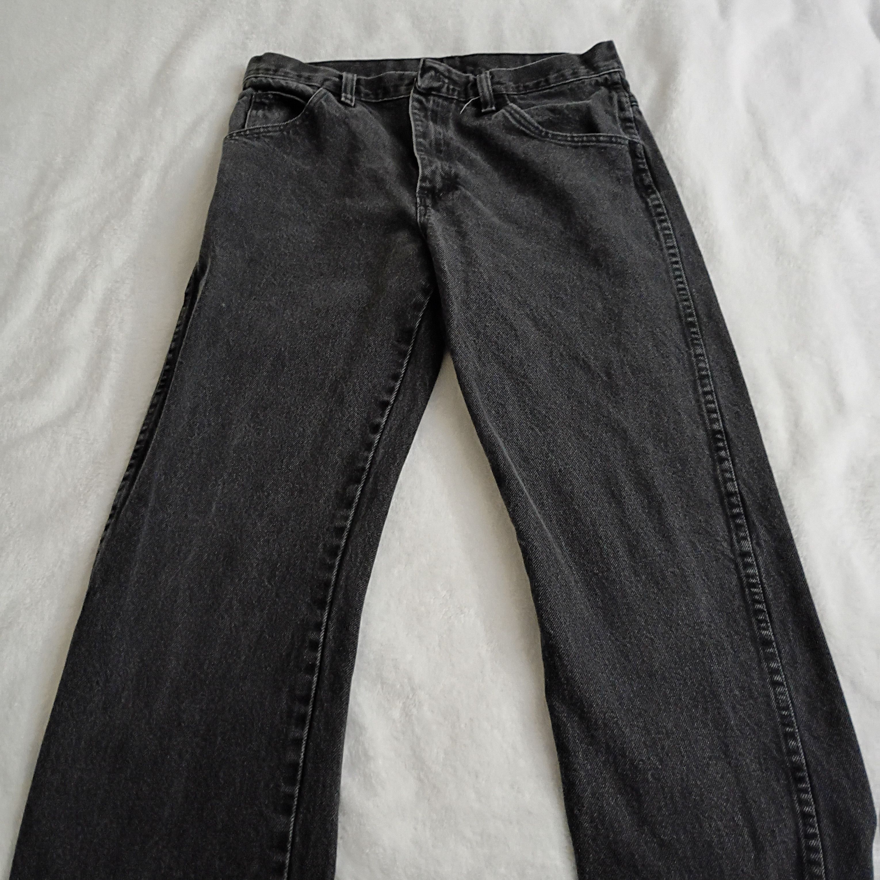 Rustler Adult Male Rustler Jeans Size 32 x 32 Black USED Size US 32 / EU 48 - 1 Thumbnail