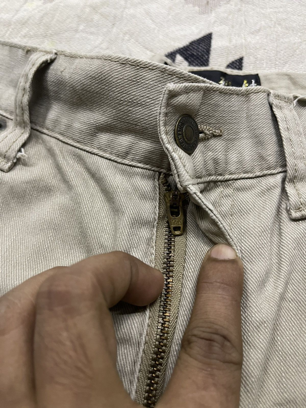 Karakuri Tamashii 2000s YAJIE JAPANESE TRADITIONAL DOUBLE POCKET PANT Size US 30 / EU 46 - 9 Thumbnail