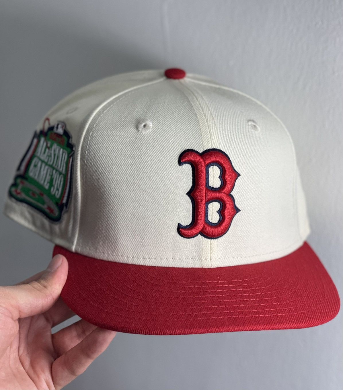 Hat Club 7 3/8 Hat Club Exclusive “White Dome” Boston Red Sox Size ONE SIZE - 1 Thumbnail