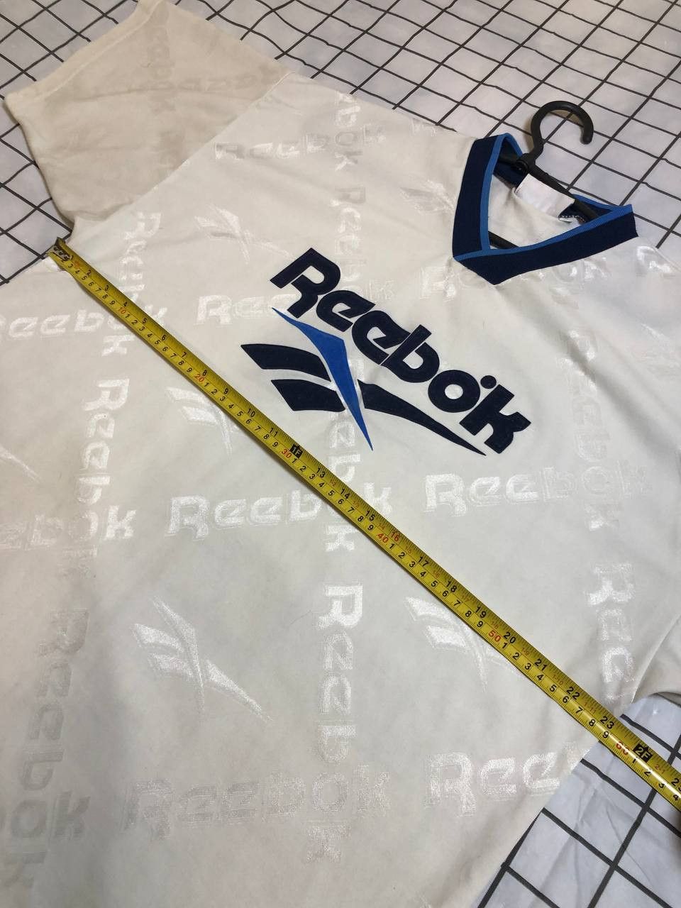 Reebok Vintage Reebok Soccer Football Jersey 90s Mens XL White Size US XL / EU 56 / 4 - 8 Thumbnail