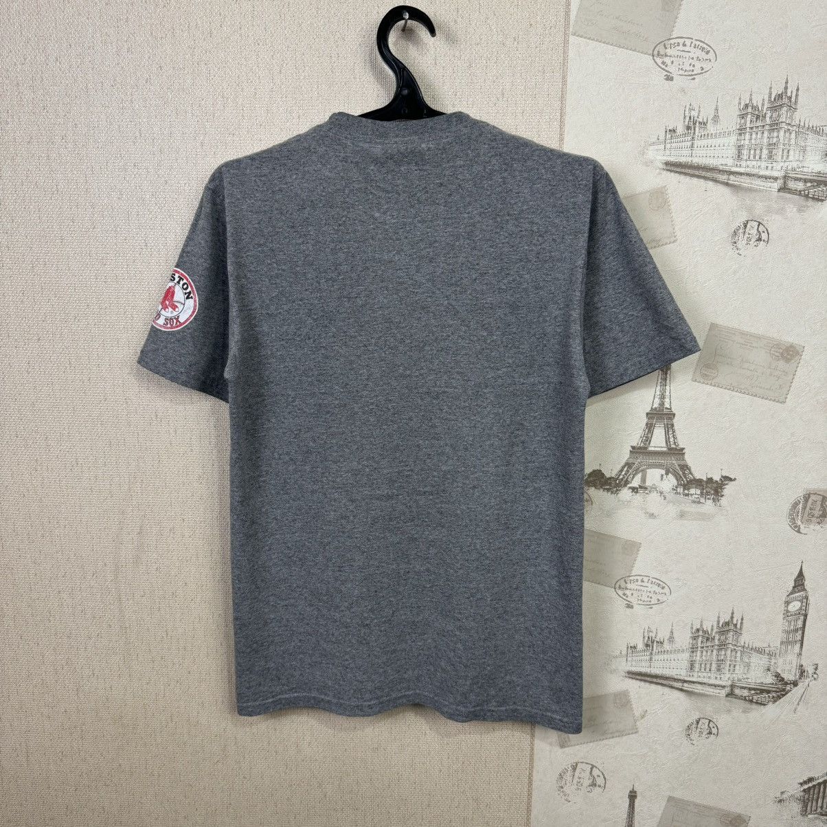 MLB × Nike × Vintage Vintage Nike Red Sox Boston T shirt Swoosh 00s MLB S Size US S / EU 44-46 / 1 - 2 Thumbnail