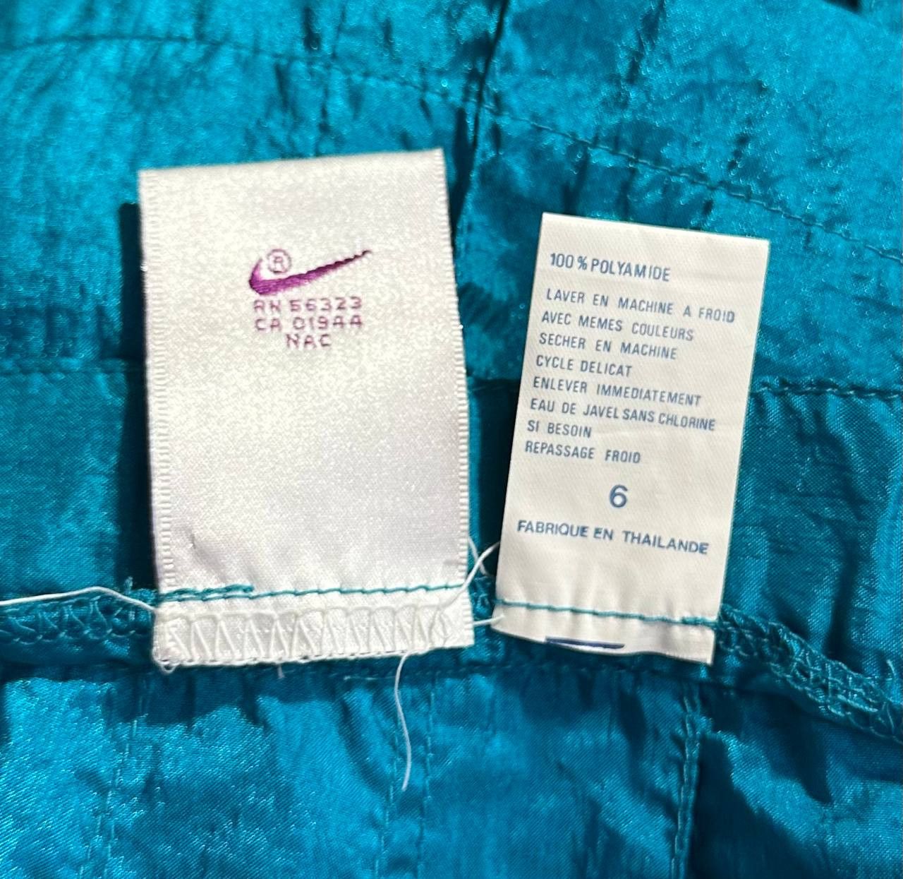 Nike NIKE Challenge Court Vintage 90s Tennis Skirt Pleated Nylon Size 23" - 7 Thumbnail