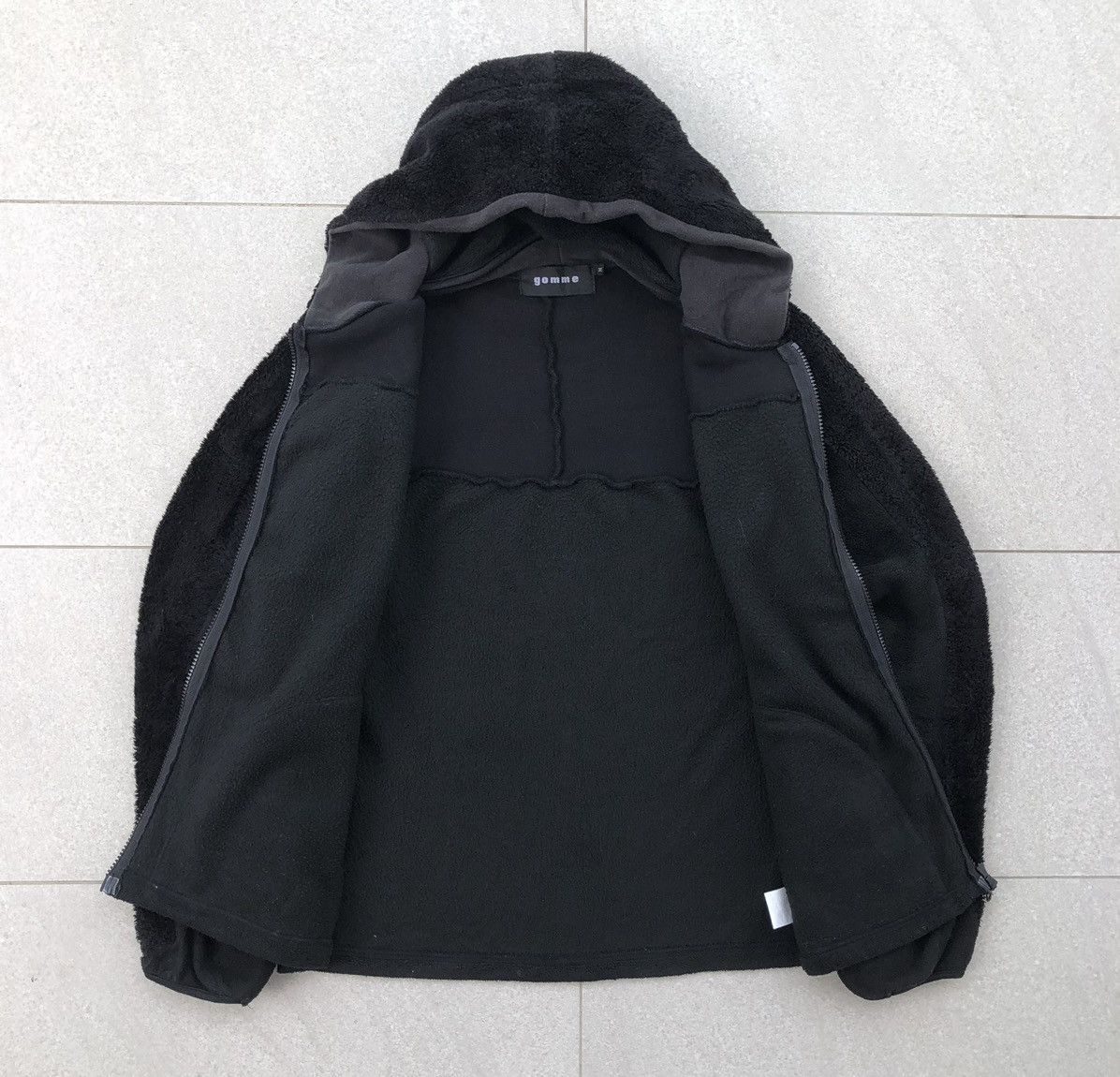 Yohji Yamamoto Gomme by Yohji Yamamoto Ninja Glove Fleece Zip Hoodie Jacket Size US M / EU 48-50 / 2 - 6 Thumbnail