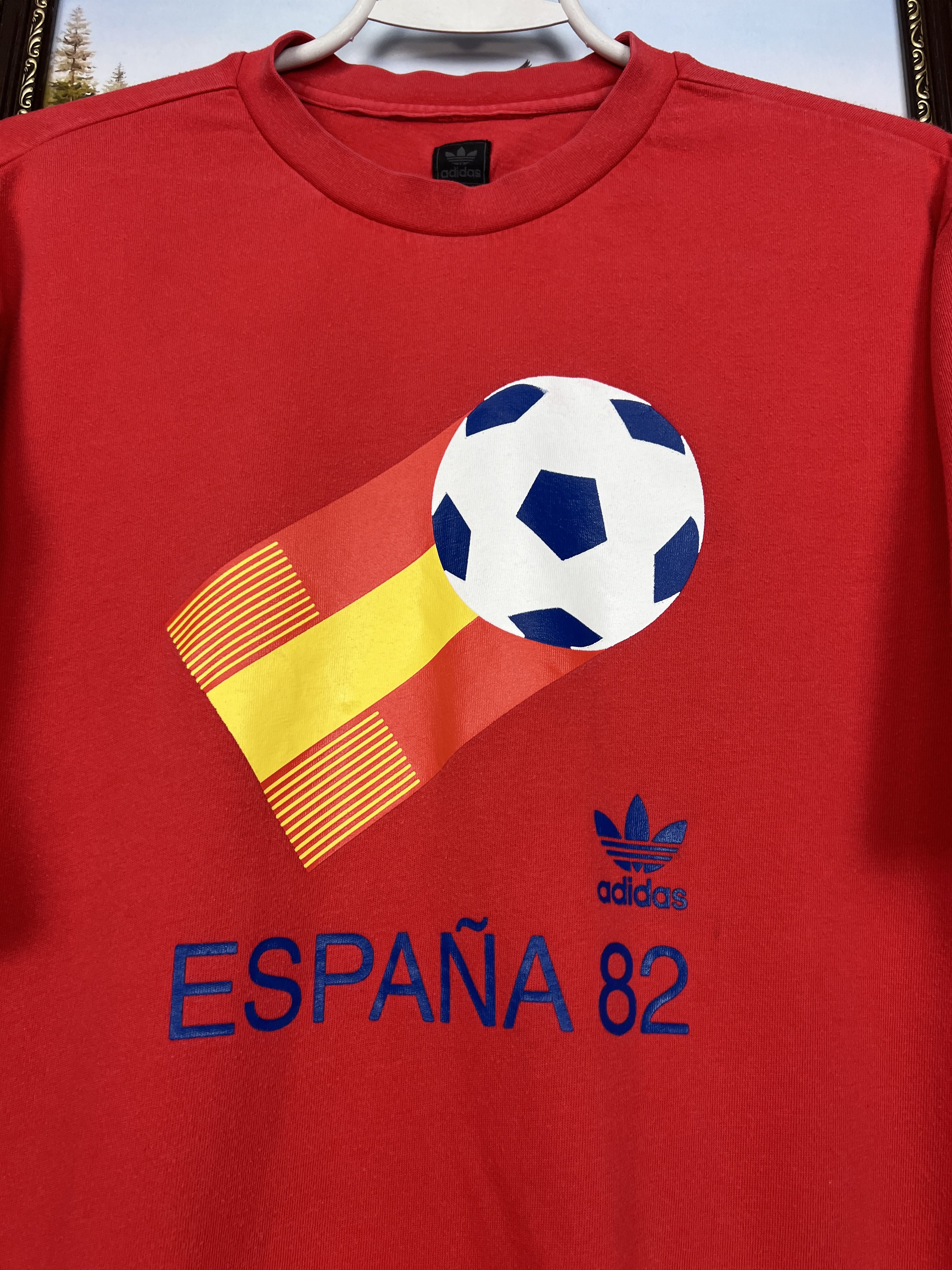 Adidas Vintage Adidas Originals Spain World Cup Football Shirt Size US M / EU 48-50 / 2 - 5 Thumbnail