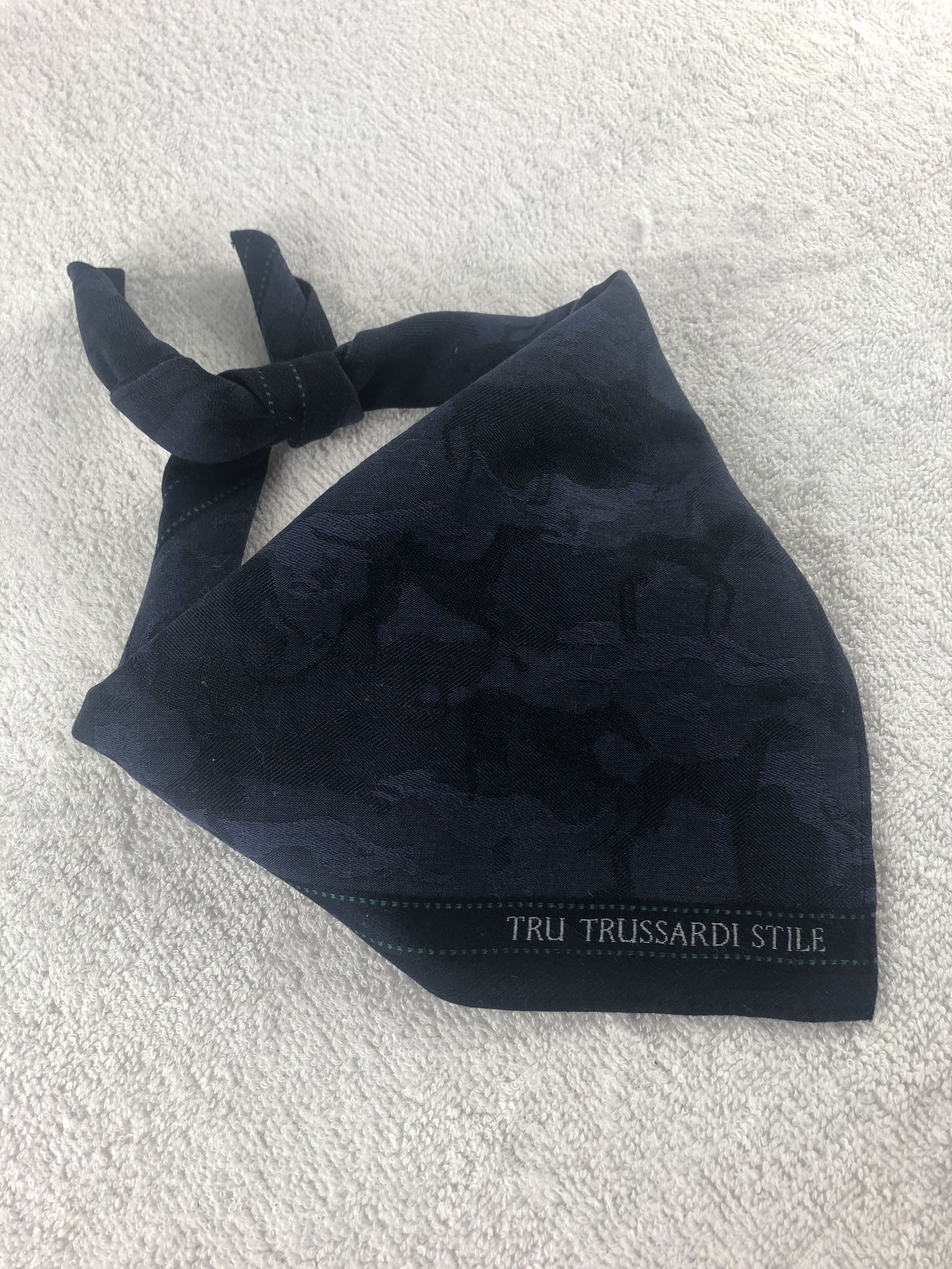 Trussardi × Vintage Trussardi Handkerchief / Bandana / Neckerchief Size ONE SIZE - 2 Thumbnail