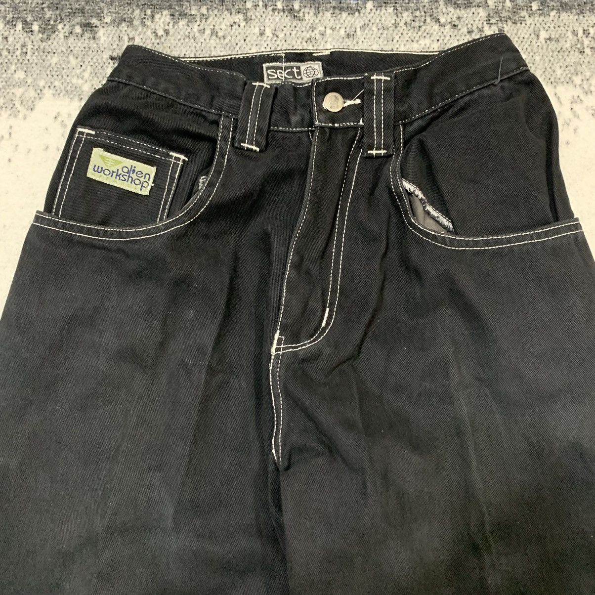 Alien Workshop Rare Vintage Alien Workshop Sovereign Sect Baggy Long Pants Size US 28 / EU 44 - 17 Thumbnail