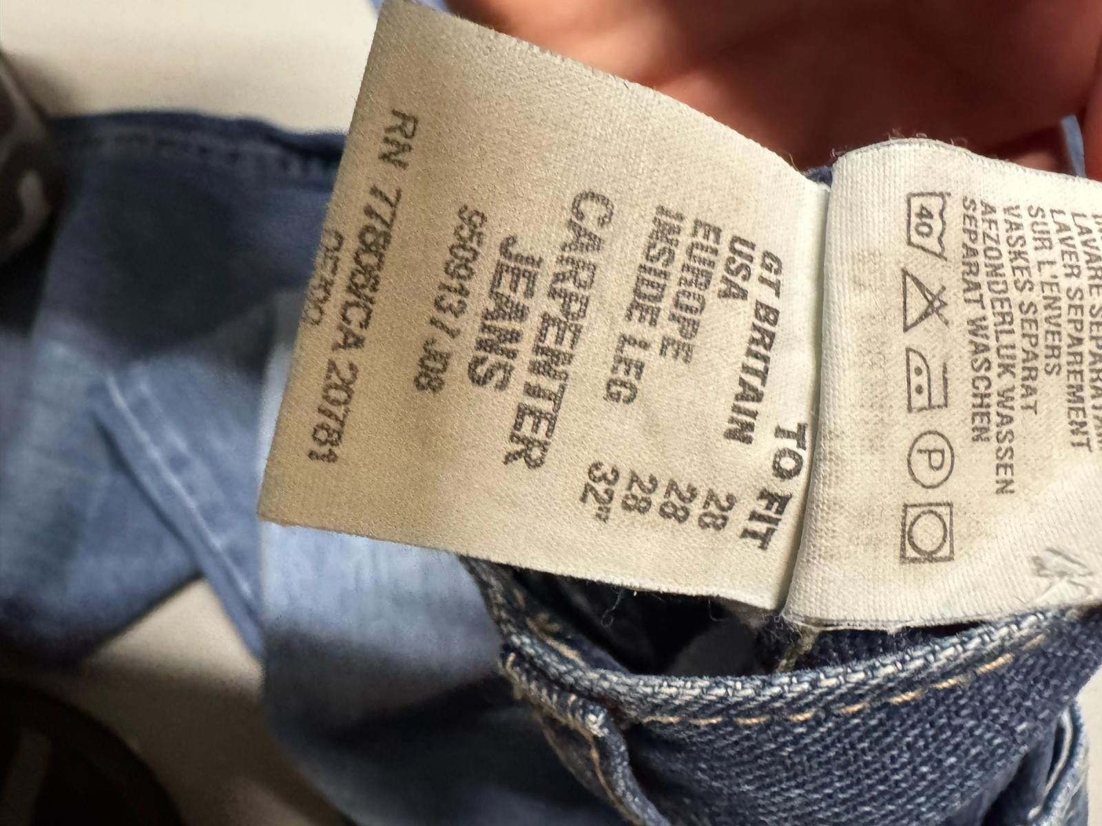 Tommy Hilfiger Tommy Hilfiger Carpenter Jeans Size US 28 / EU 44 - 4 Thumbnail