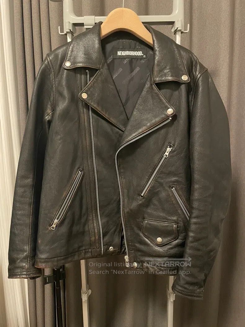 Neighborhood Biker Leather Jacket
