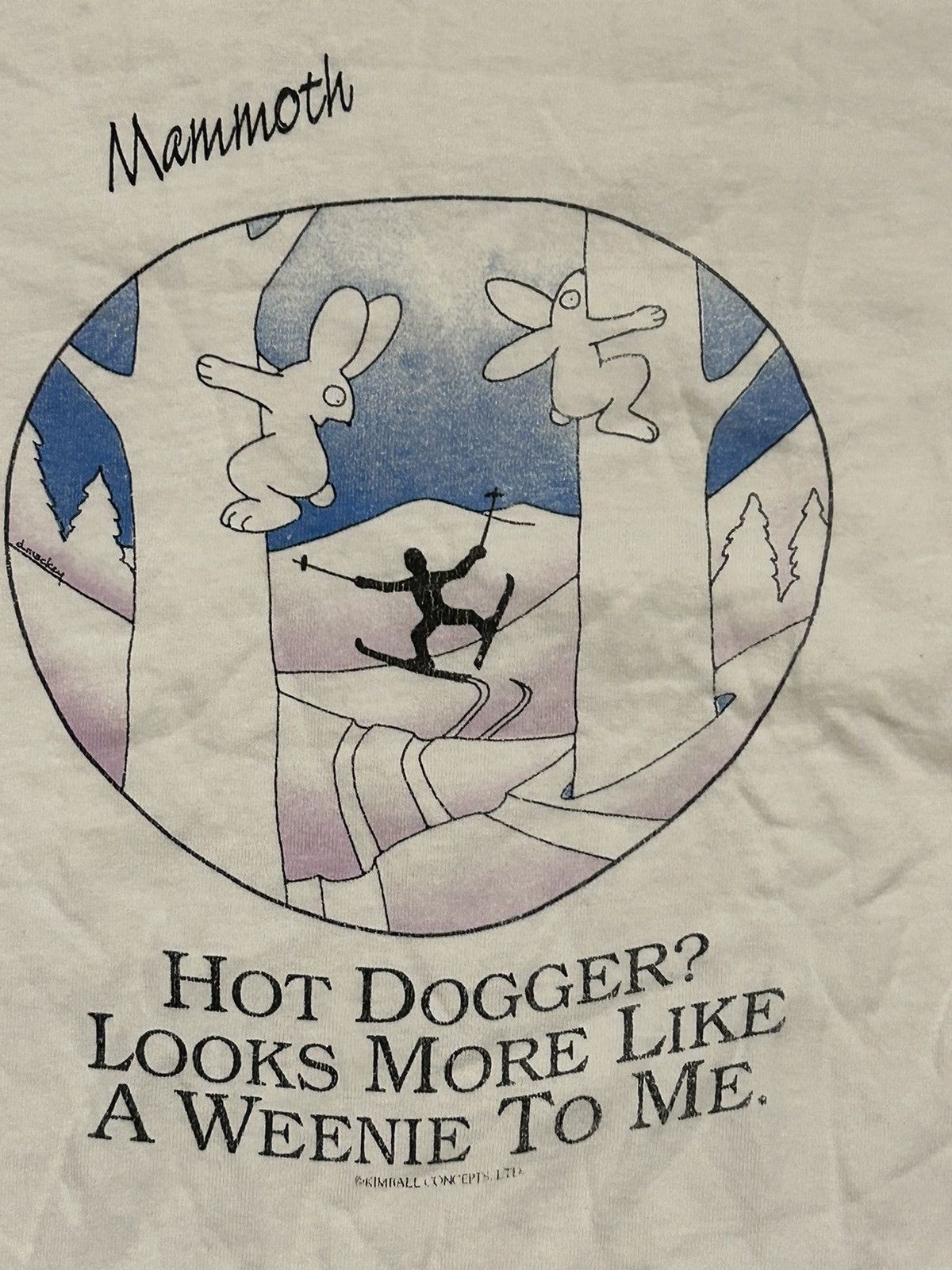 Vintage Vintage Graphic Tee Size US L / EU 52-54 / 3 - 3 Thumbnail