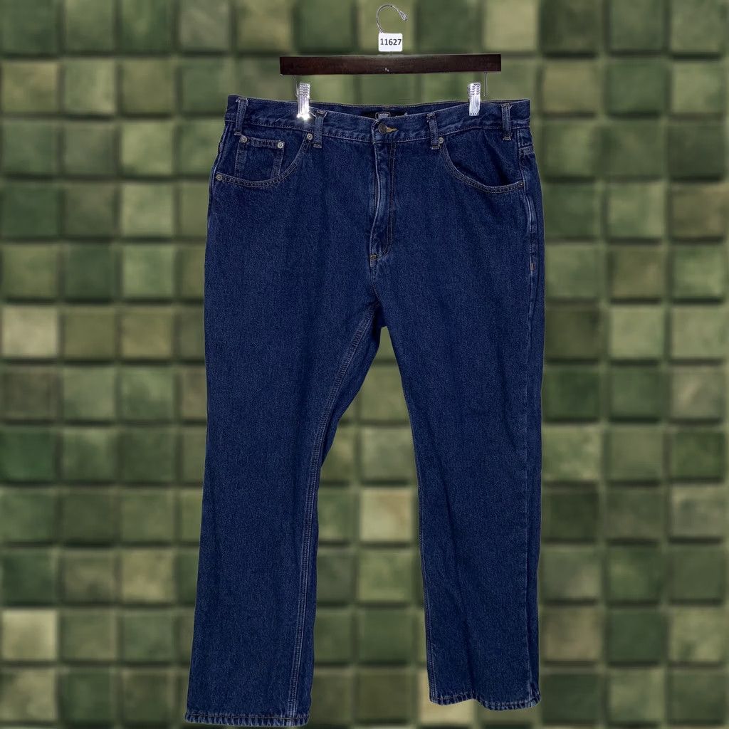 Denime Berkley Jensen Jeans Denim Straight Mens 38x32 Lined Winter Blue Fr Jeans Size US 38 / EU 54 - 1 Thumbnail