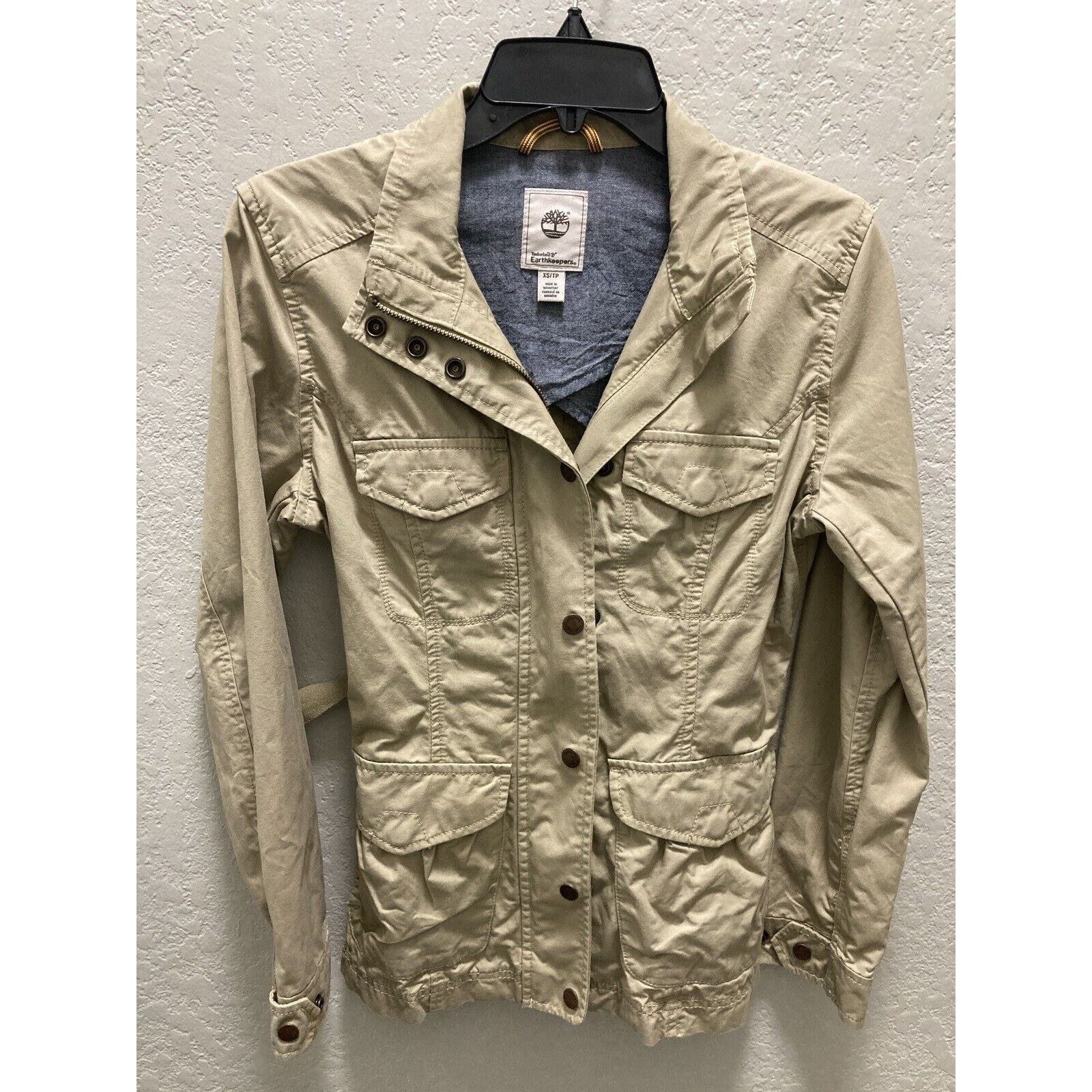 Timberland Timberland Earthkeepers Jacket Women XS Beige Coat Size XS / US 0-2 / IT 36-38 - 1 Thumbnail