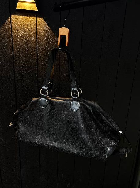 Jean Paul Gaultier Jean Paul Gaultier 2000s All-Over Print Leather Bowling Bag Size ONE SIZE - 2 Thumbnail