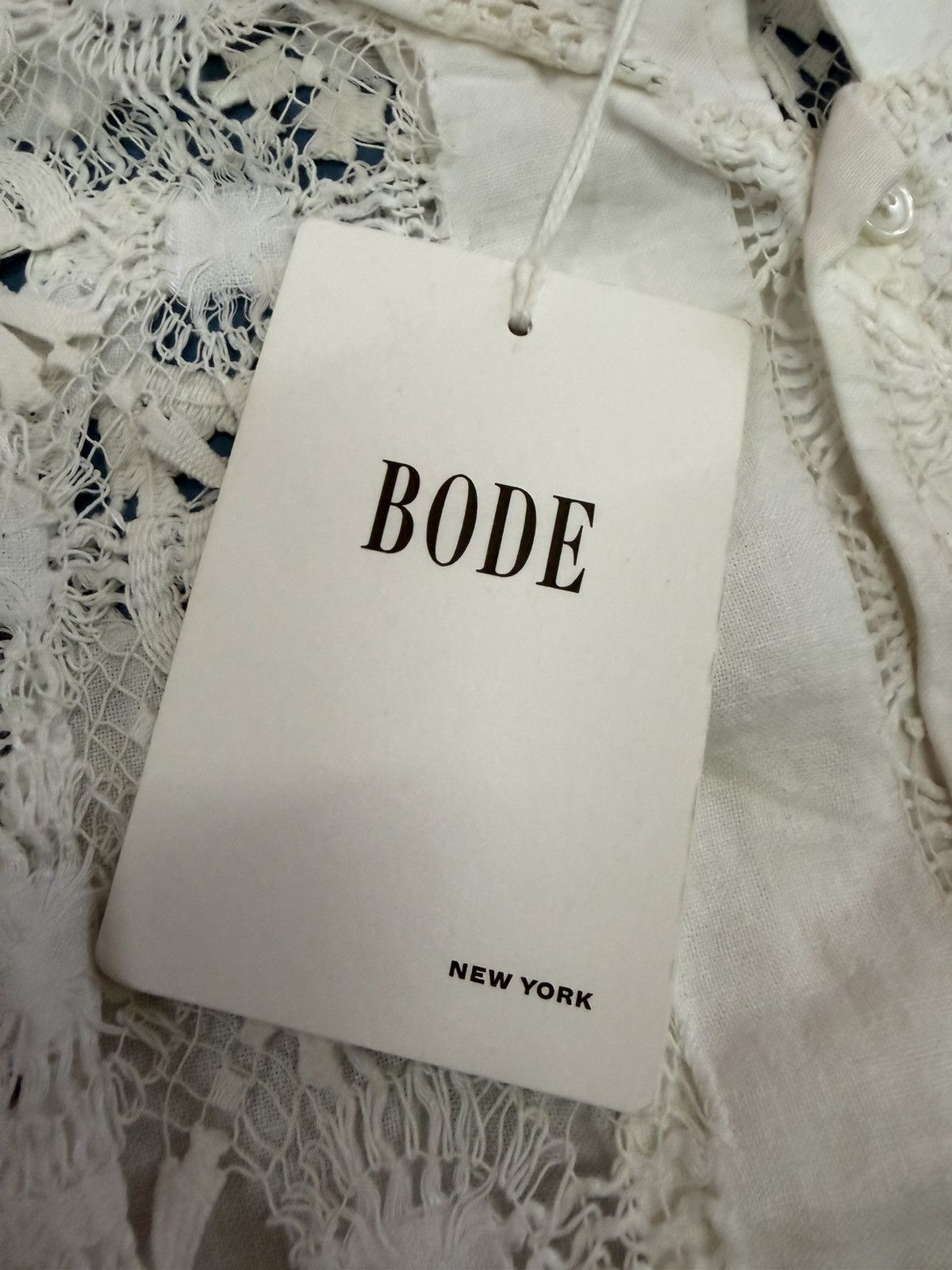 Bode BODE LACE SHIRT Size US L / EU 52-54 / 3 - 6 Thumbnail
