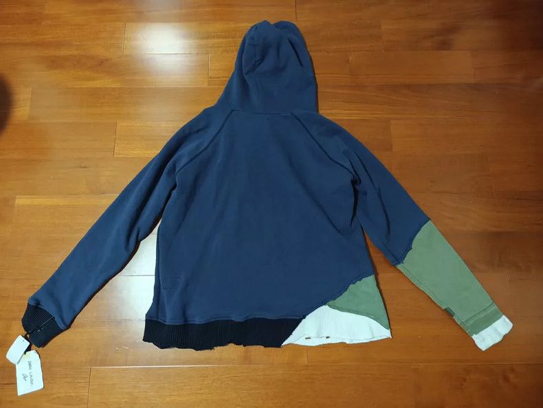 Greg Lauren Greg Lauren Men's Worn Patchwork Sweatshirt 2504-Nextarrow Size US XL / EU 56 / 4 - 2 Thumbnail