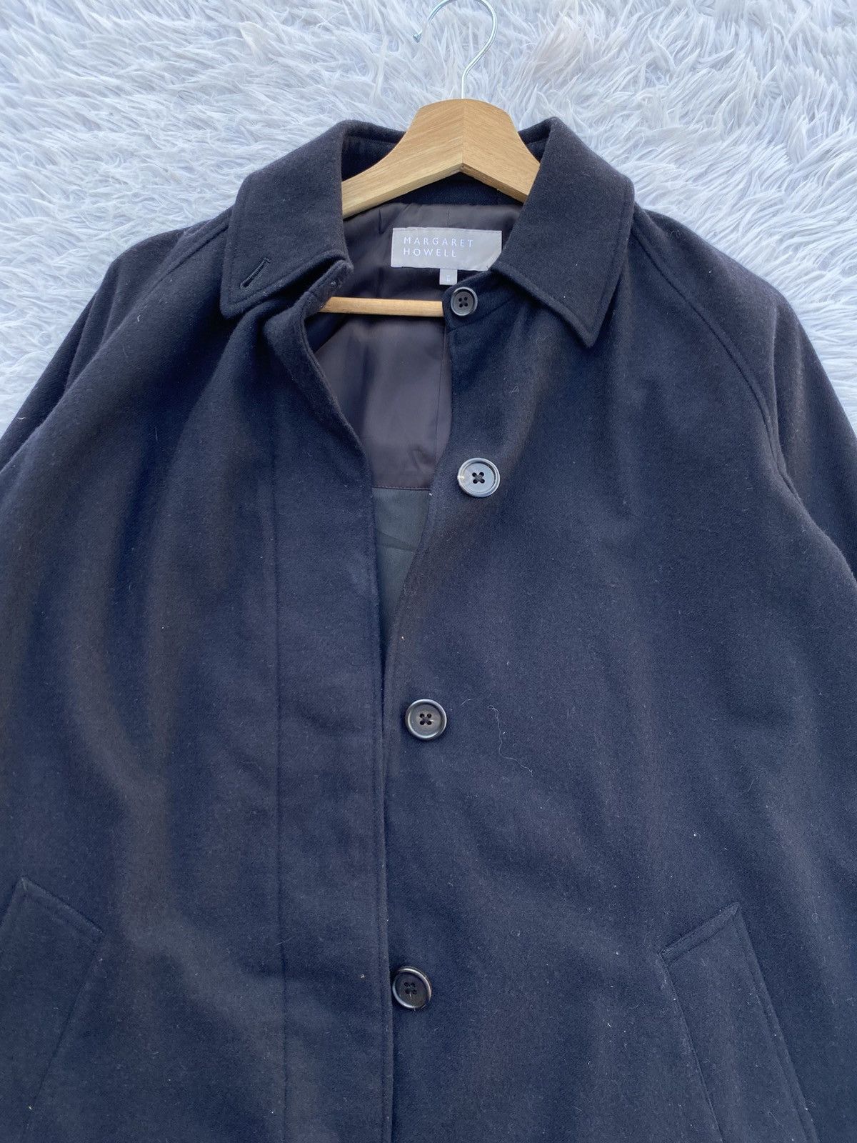 Margaret Howell Rare Vintage Margaret Howell Long Wool Coat Size L / US 10 / IT 46 - 9 Thumbnail