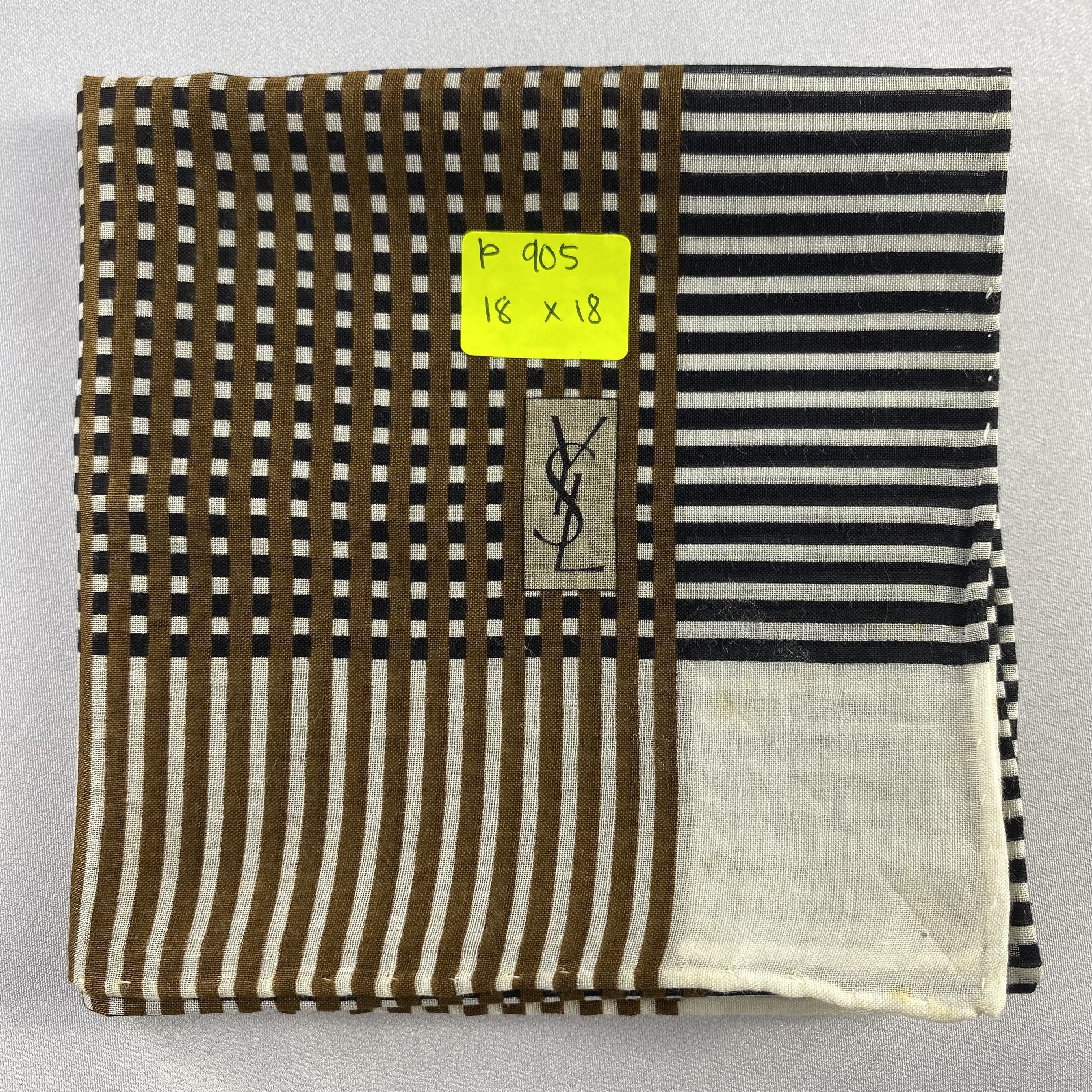 Vintage × Yves Saint Laurent Yves Saint Laurent Neckerchief / Handkerchief-P905 Size ONE SIZE - 5 Thumbnail