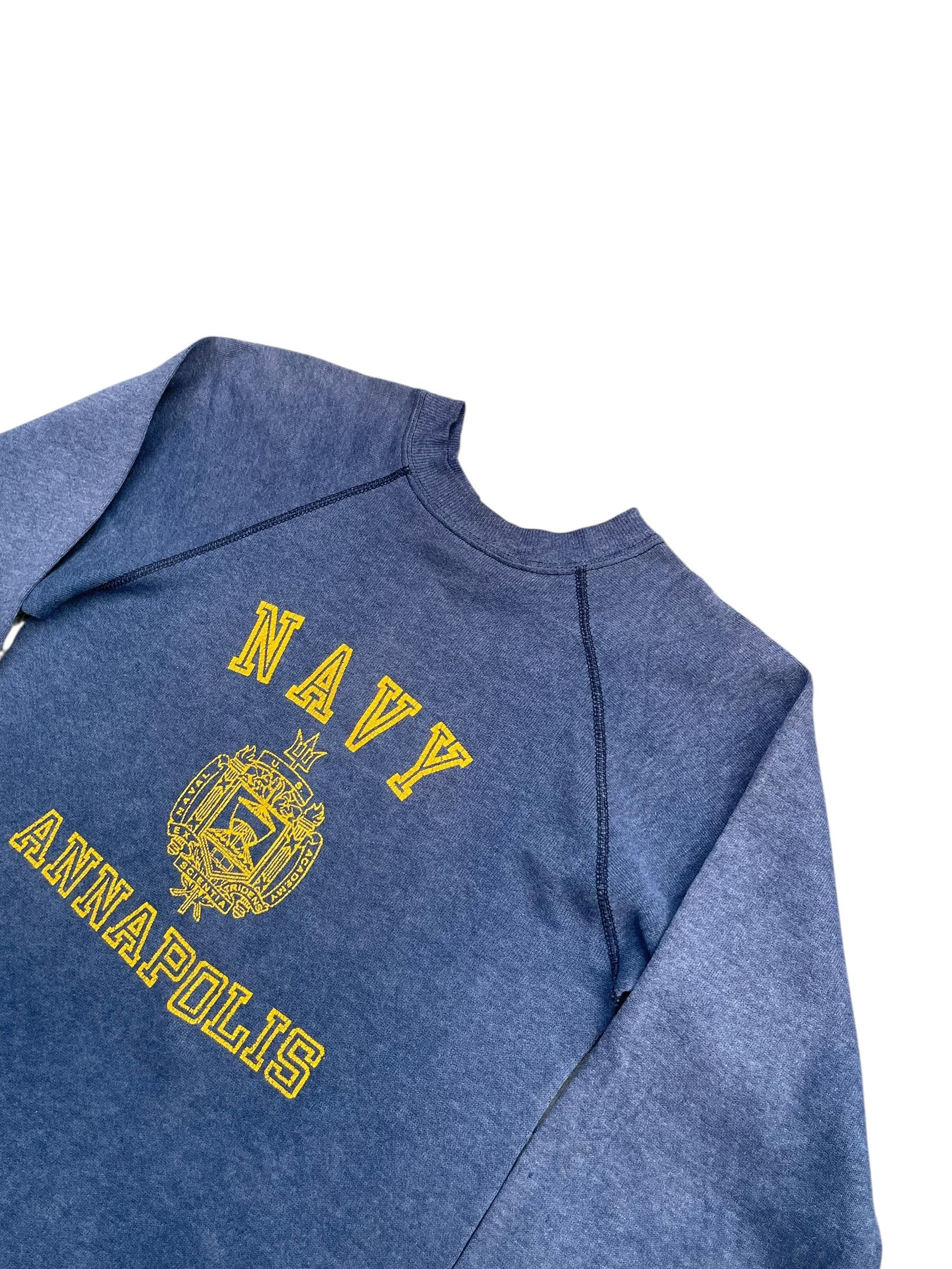 Other Vintage 70's Navy Annapolis Faded Distresed Size US S / EU 44-46 / 1 - 3 Thumbnail
