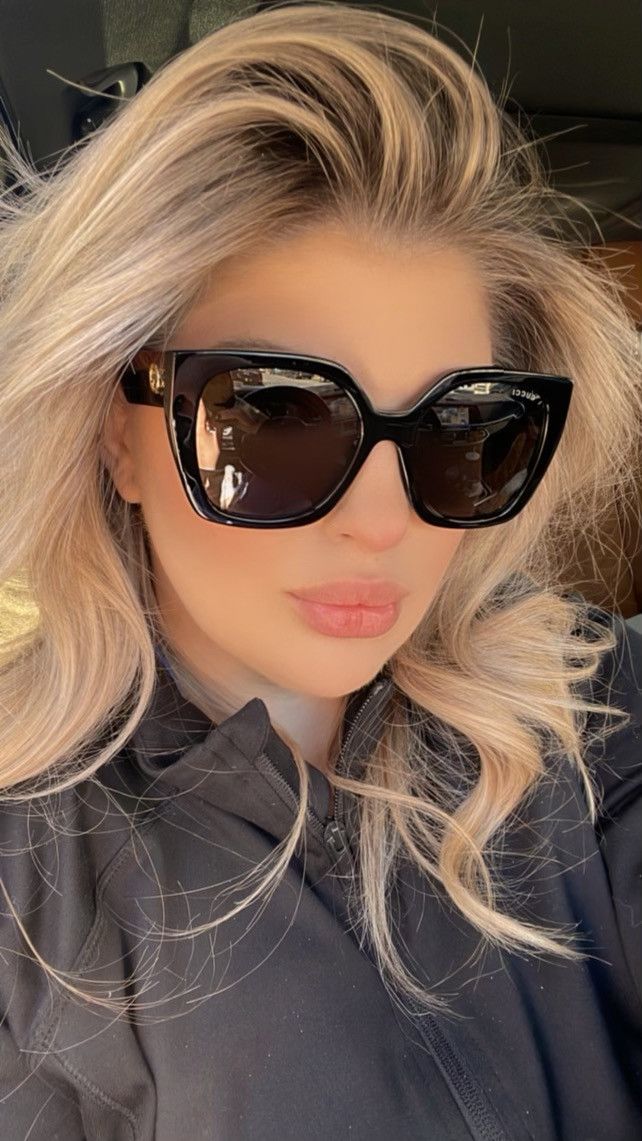 image of New Gucci Gg1300S 001 Black Grey Authentic Sunglasses, Women's
