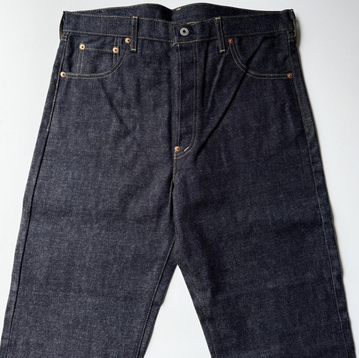 Levi's Vintage Clothing VERY RARE OG 1998 LEVI 702XX 1930’s REPRODUCTION DENIM Size US 36 / EU 52 - 6 Thumbnail