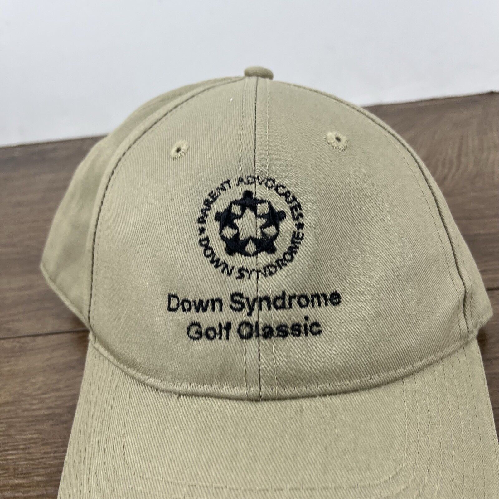 Other Down Syndrome Golf Classic Hat Brown Cap Adjustable Brown Ta Size ONE SIZE - 7 Thumbnail