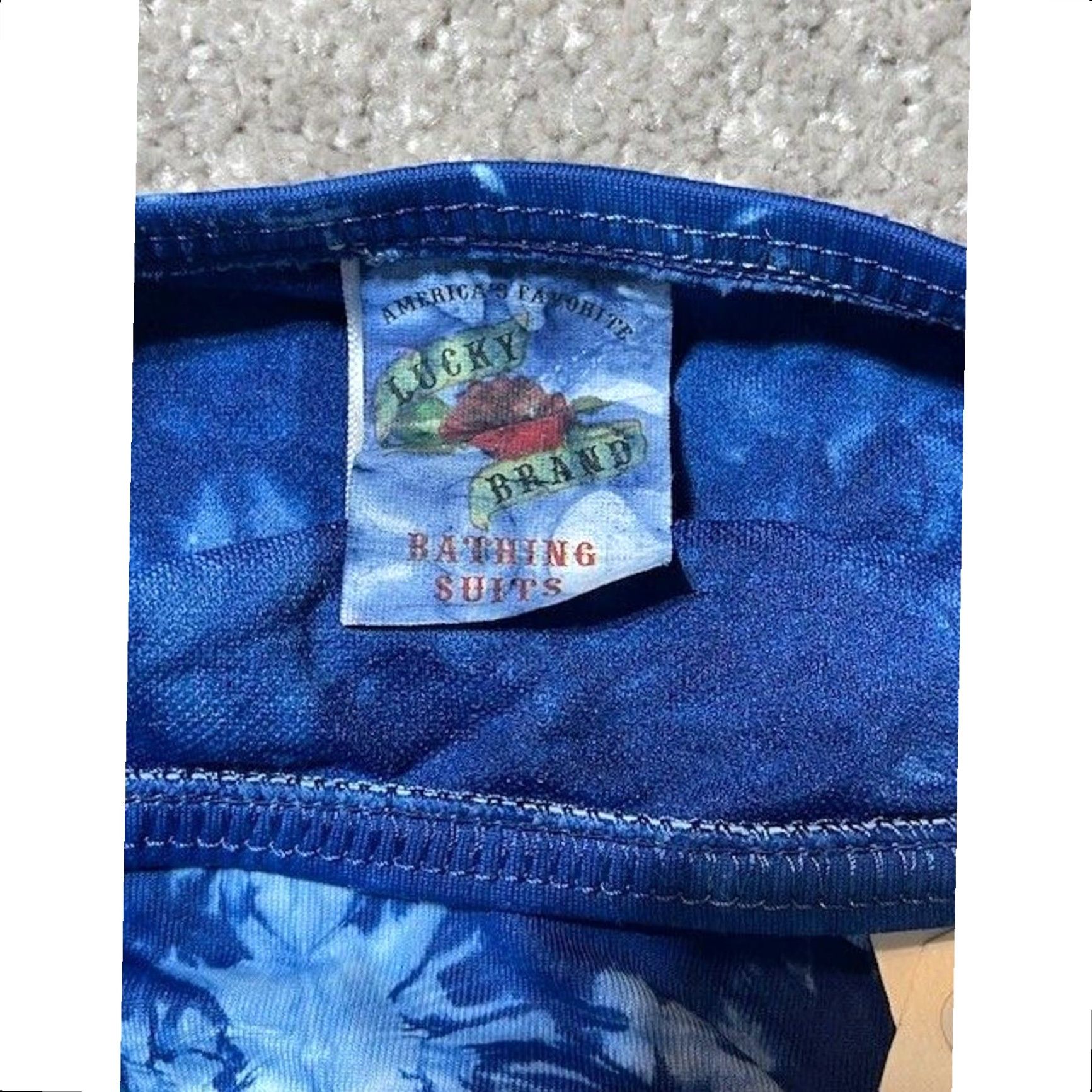 Lucky Brand Lucky Brand Bikini XS Low Rise Tie Dye Boho Hipster Y2K Hippie Beach Colorful USA Womens Size 26" / US 2 / IT 38 - 6 Thumbnail