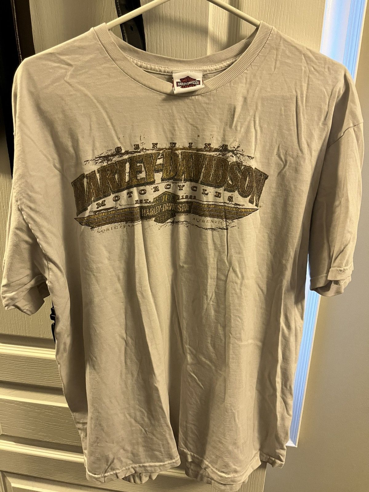 Harley Davidson × Vintage Vintage Harley Davidson Shirt Size US L / EU 52-54 / 3 - 1 Thumbnail