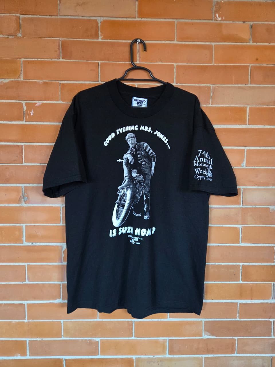 Vintage 1997 Laconia Motocycle Rally Week Size US L / EU 52-54 / 3 - 1 Thumbnail