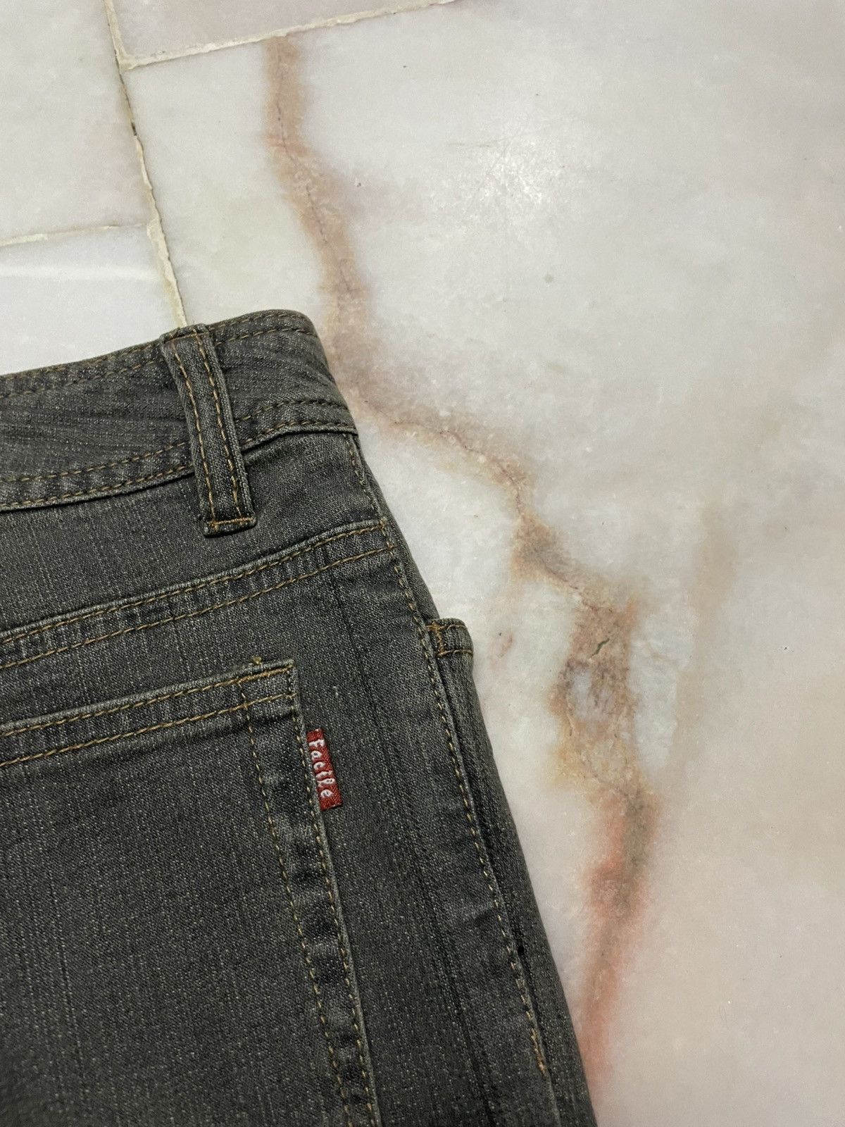 Designer 💥Flared💥90s Style Japanese Mudwash Bootcut Classic Style Size 26" / US 2 / IT 38 - 11 Thumbnail