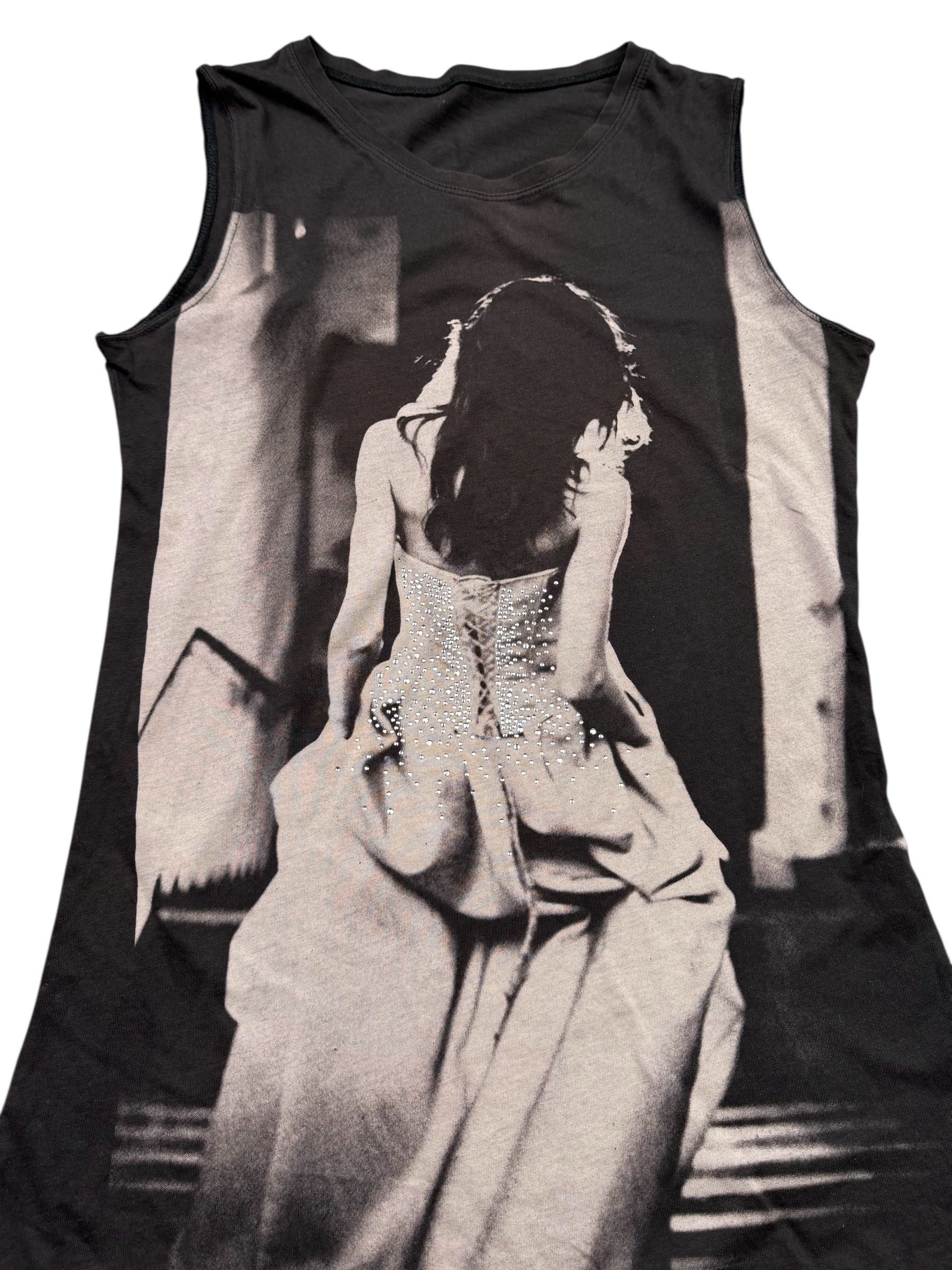 Vintage Vintage Tank Top W245(V9) Size S / US 4 / IT 40 - 2 Thumbnail