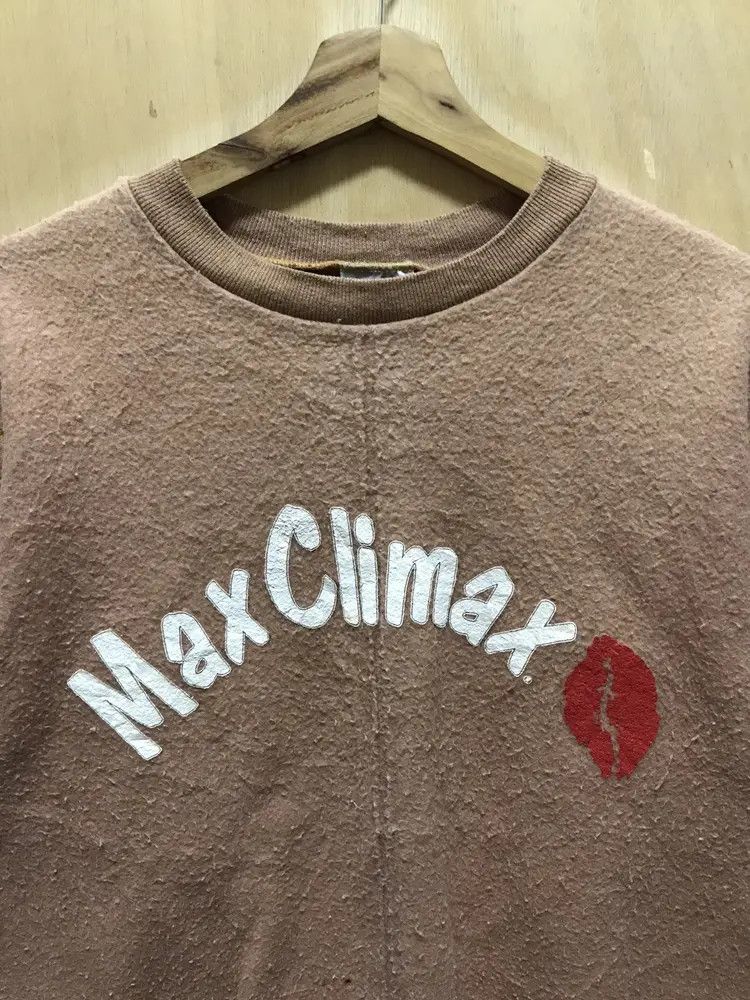 Vintage Vintage 80's Max Climax Fleece Sweatshirts Size US M / EU 48-50 / 2 - 3 Thumbnail