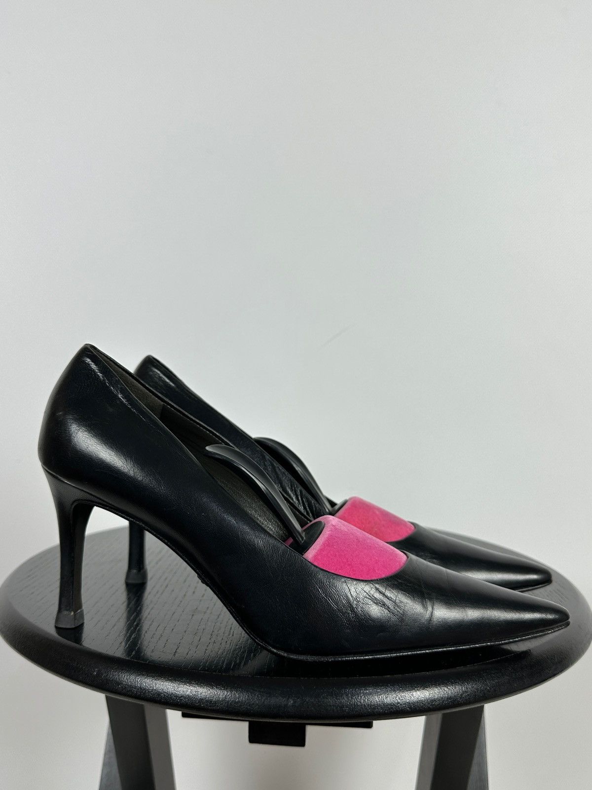 Gucci Vintage Gucci Tom Ford Era Black Leather Heels Size US 6 / IT 36 - 4 Thumbnail