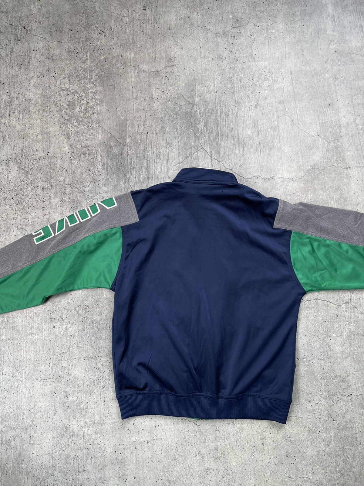 Nike × Vintage Crazy Vintage 90's Nike Zip Up Size US S / EU 44-46 / 1 - 4 Thumbnail